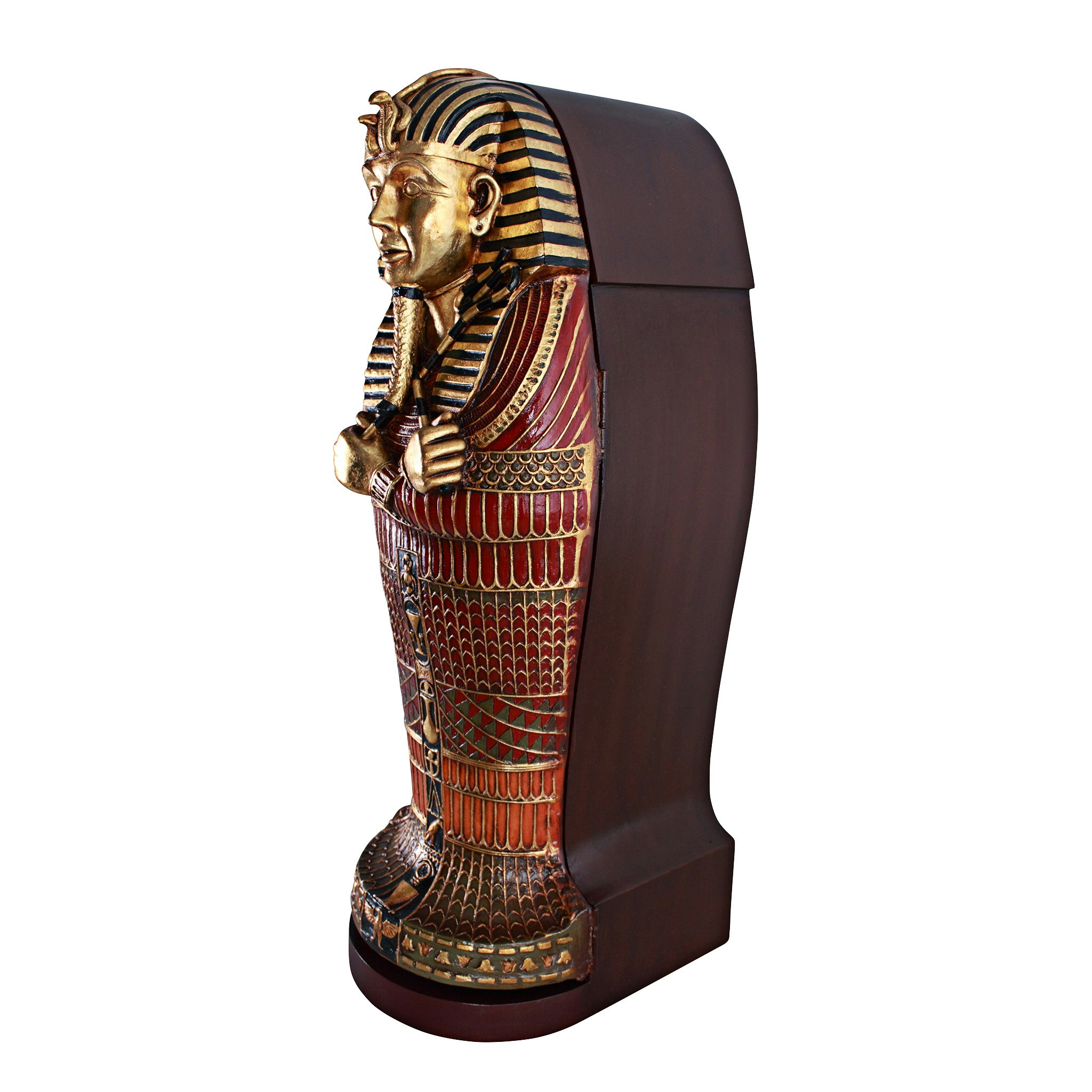 Toscano - Tutankhamen Sarcophagus Curio Cabinet