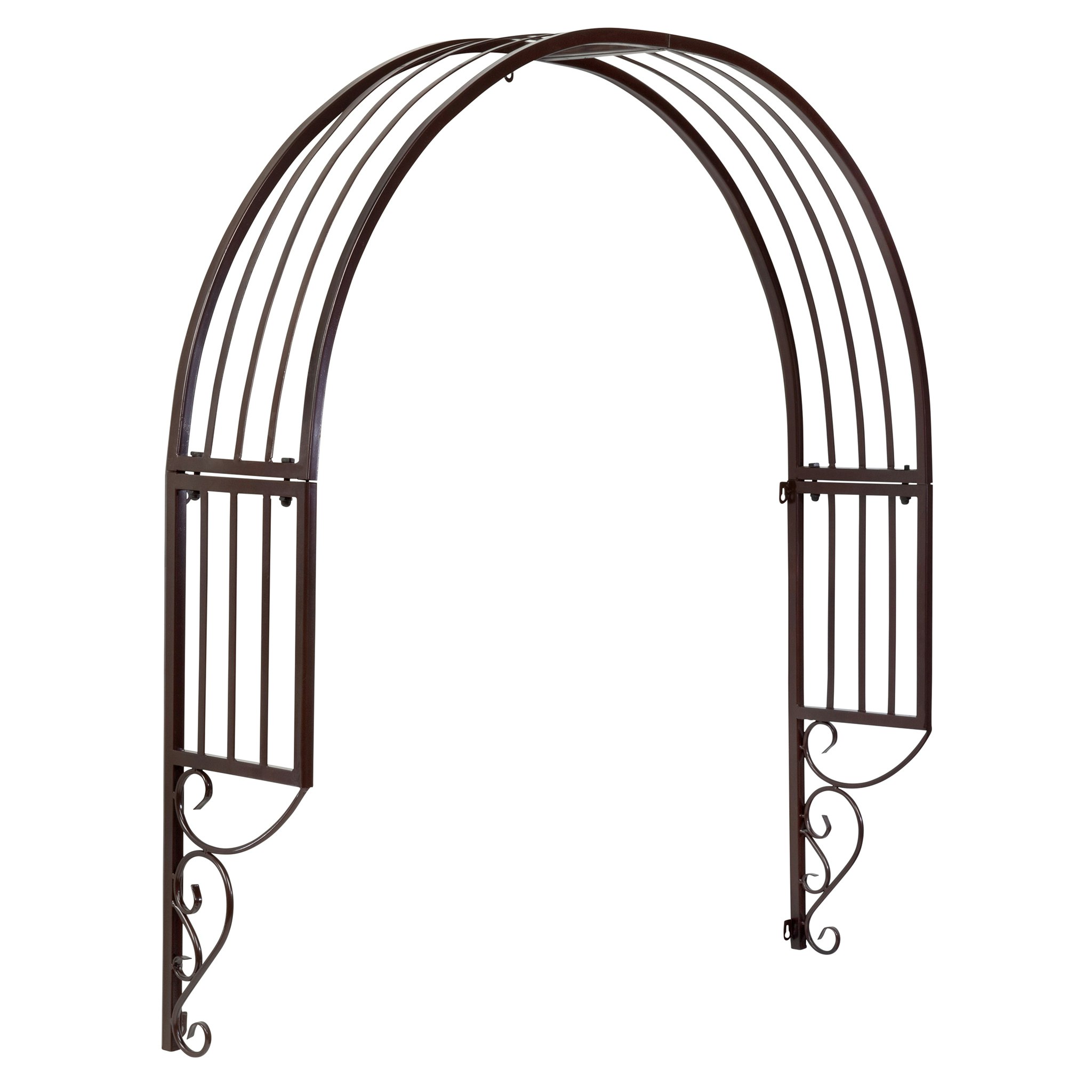 Toscano - Thornbury Ornamental Garden Window Trellis in Metal