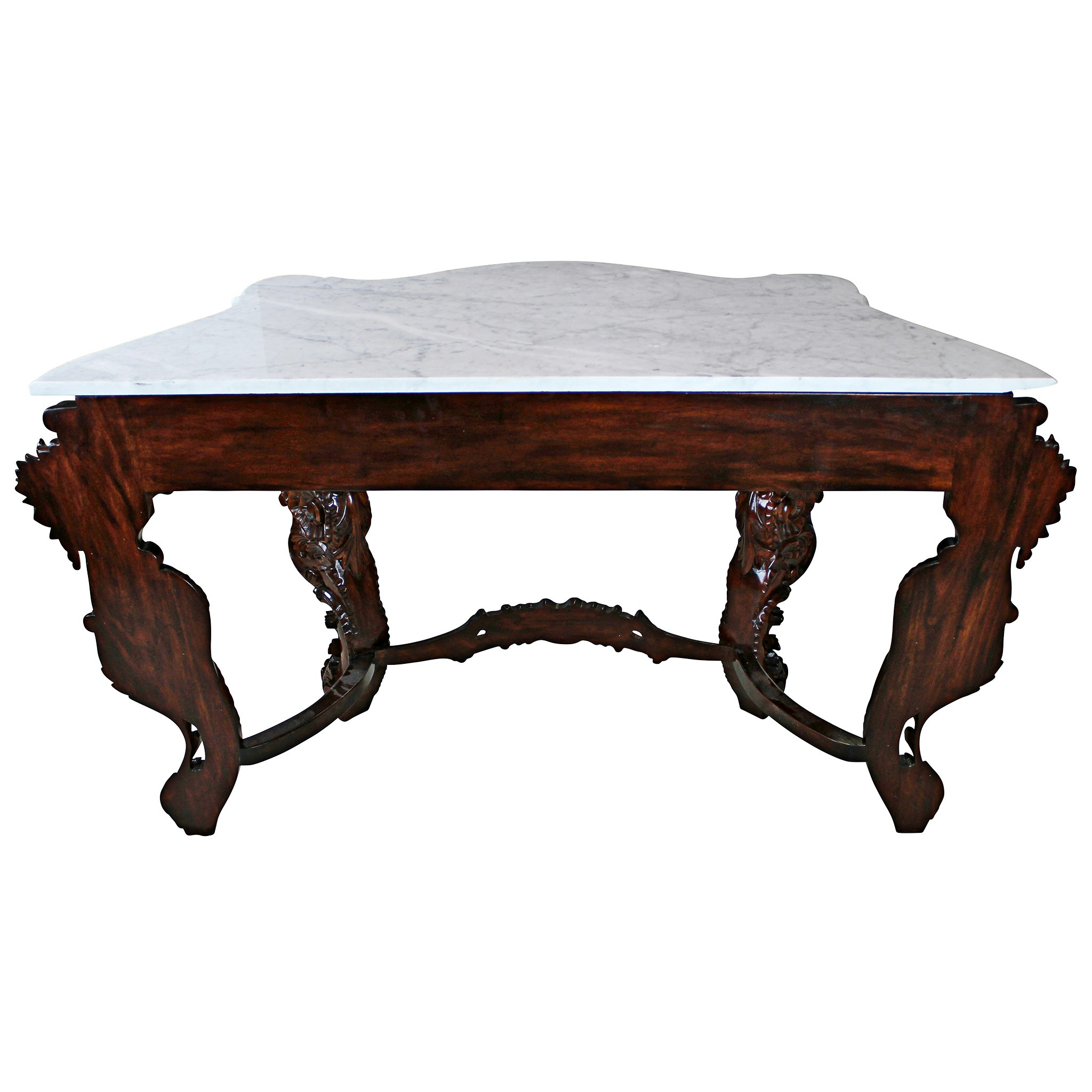 Toscano - Hapsburg Console Table in Walnut, Mahogany