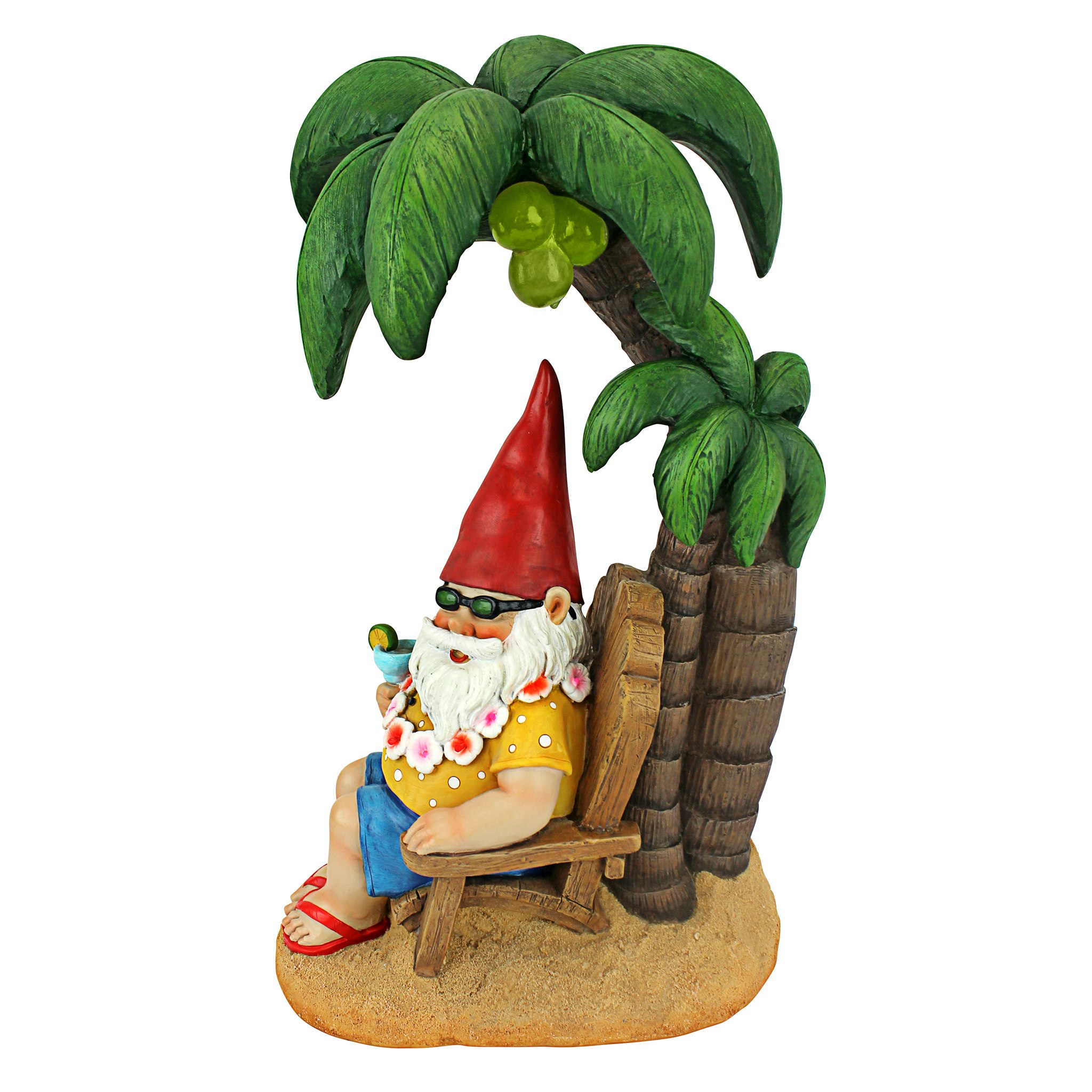 Toscano - Beach Comber Gnome Dude Garden Statue