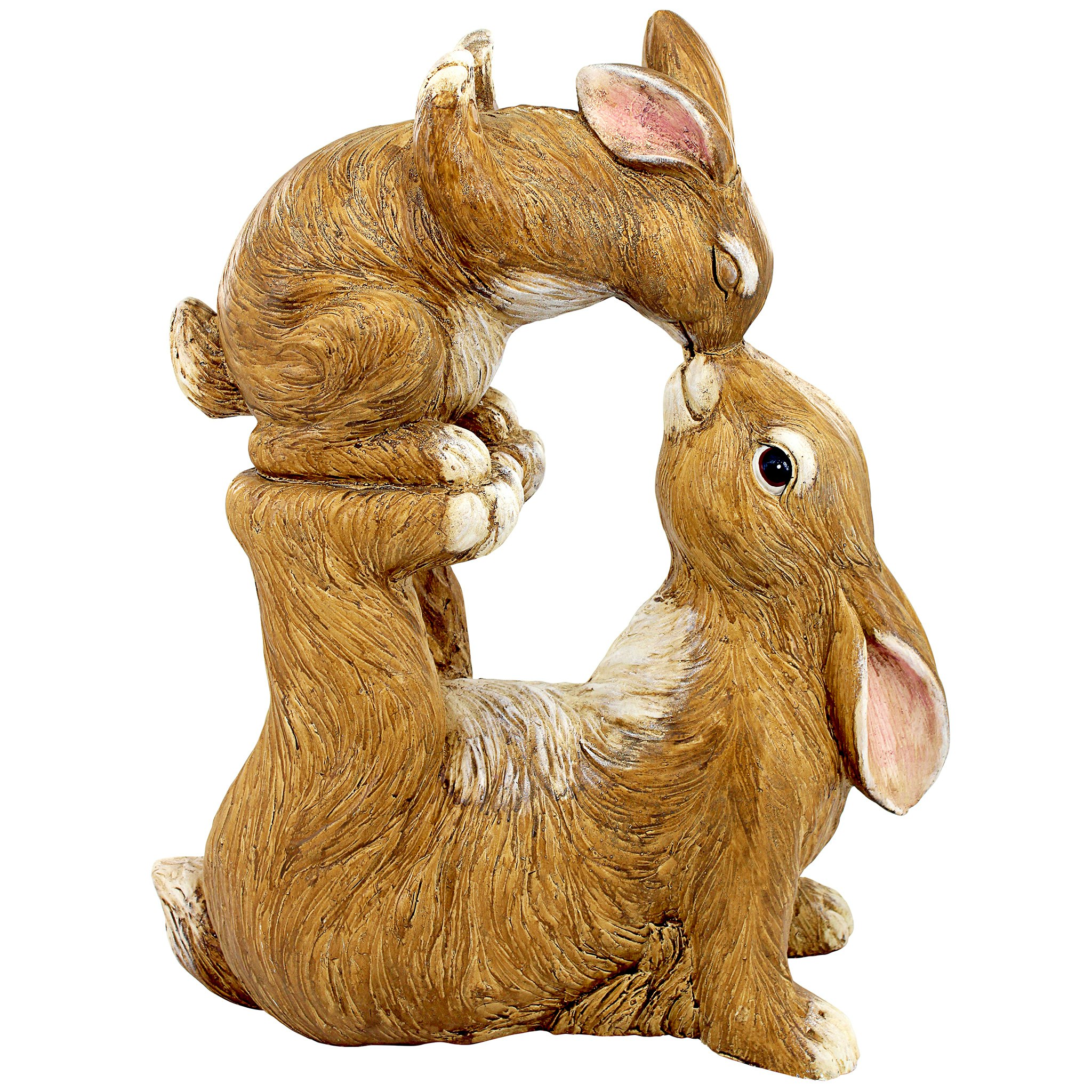 Toscano - Balancing Bunny Love Garden Rabbit Statue