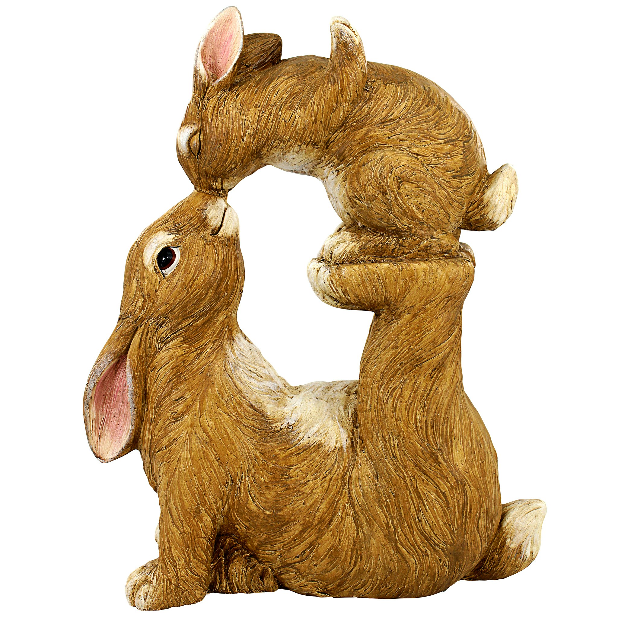 Toscano - Balancing Bunny Love Garden Rabbit Statue