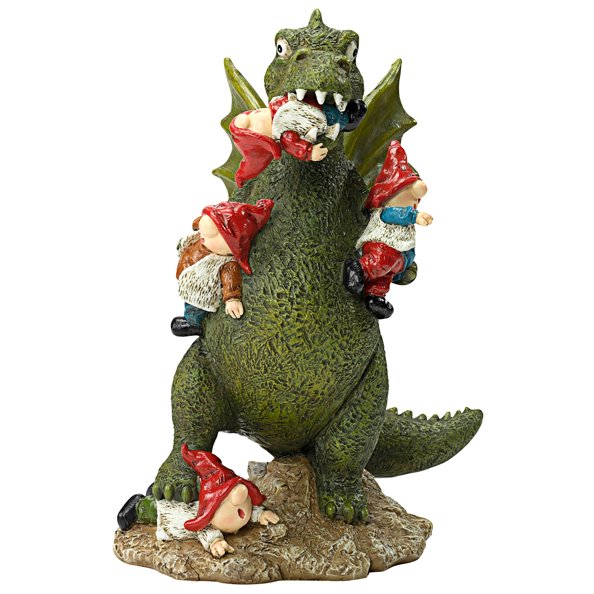 Toscano - Dragon Gonna Get Ya Garden Gnome Apocalypse Statue