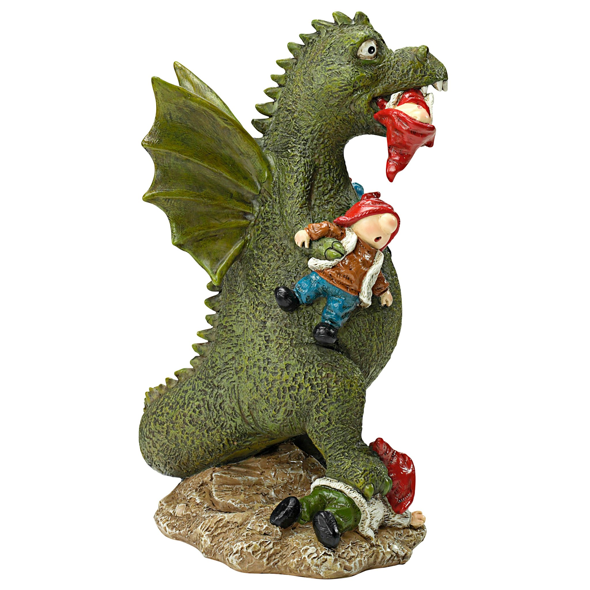 Toscano - Dragon Gonna Get Ya Garden Gnome Apocalypse Statue