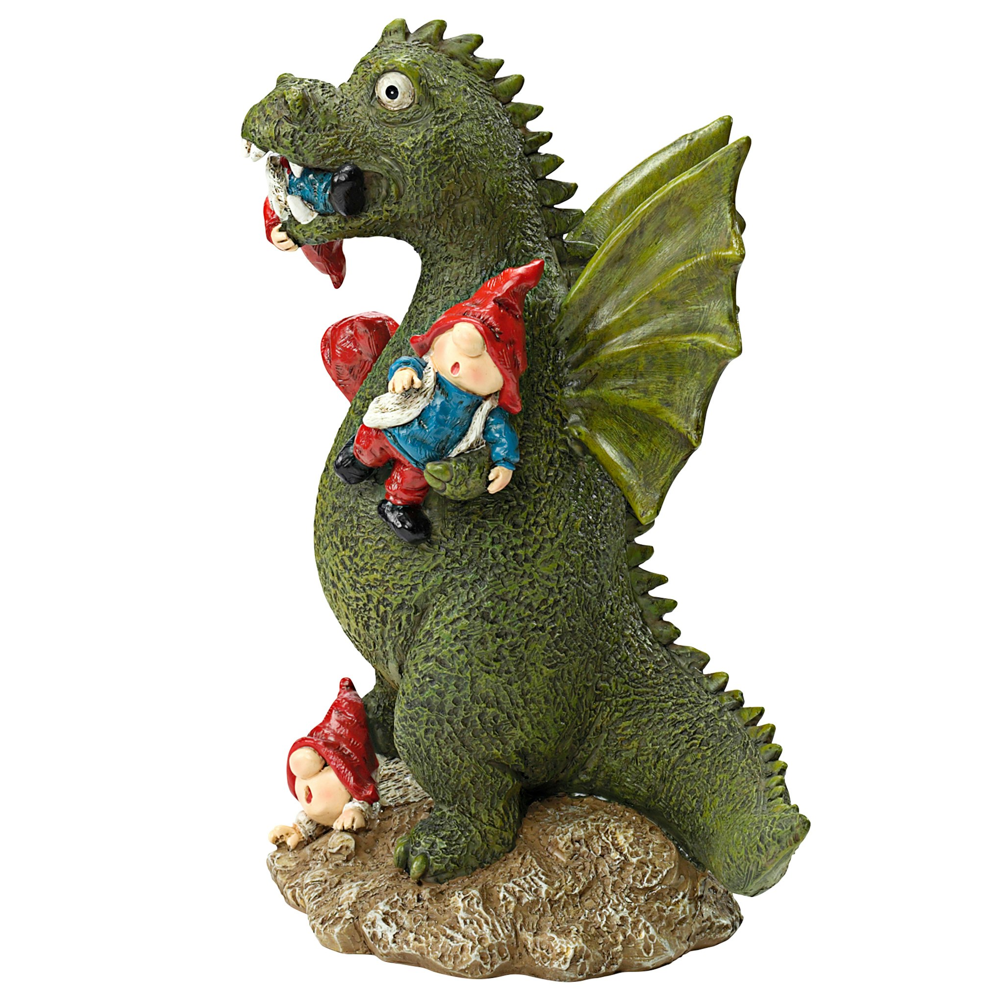 Toscano - Dragon Gonna Get Ya Garden Gnome Apocalypse Statue