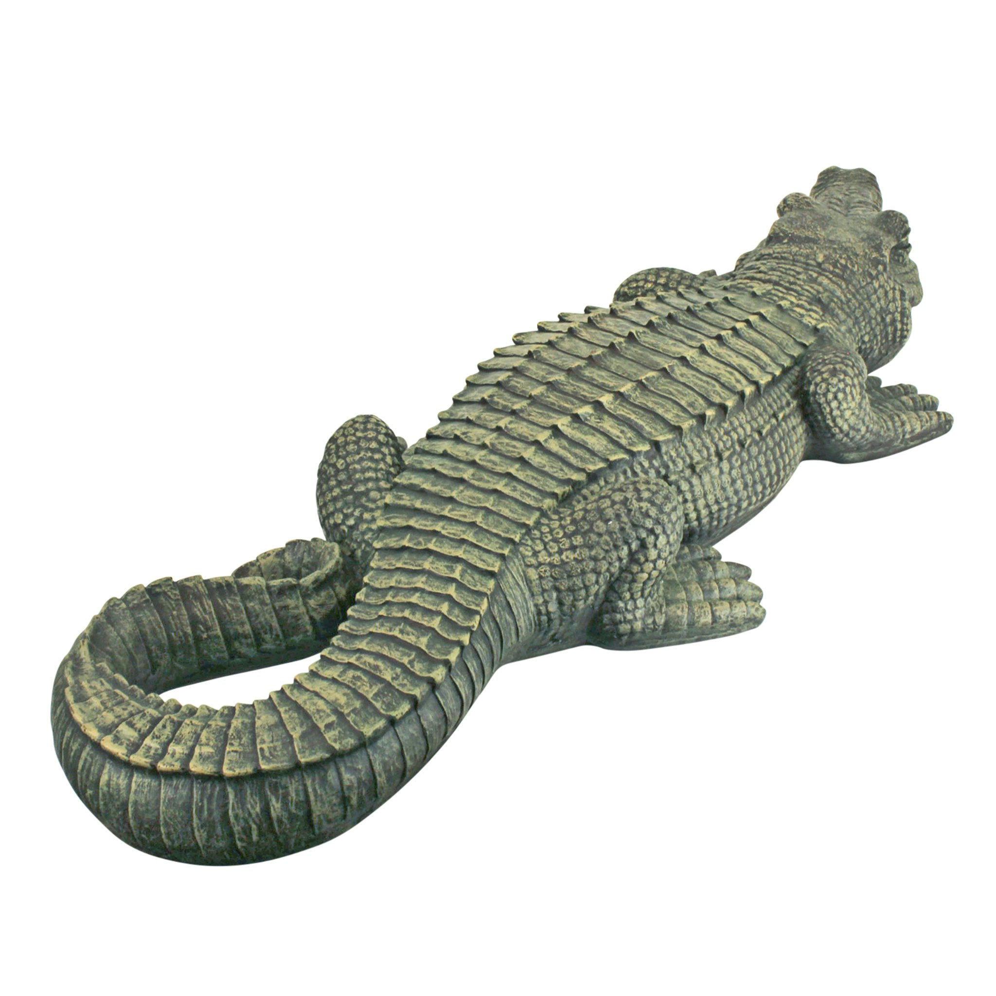 Toscano - The Swamp Beast Crocodile Garden Statue