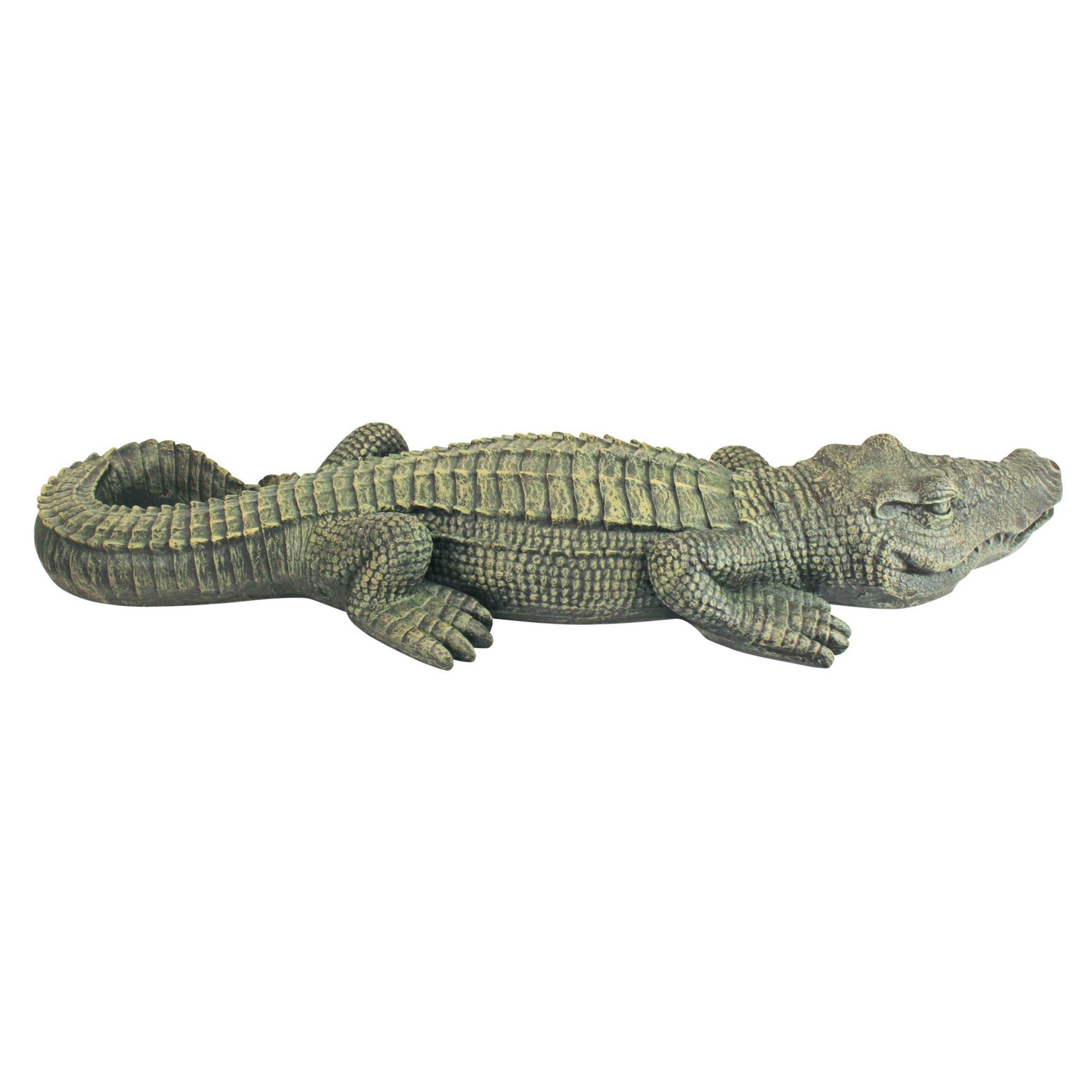 Toscano - The Swamp Beast Crocodile Garden Statue