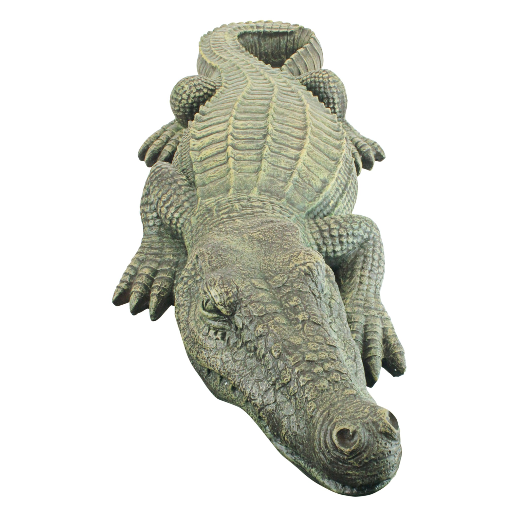 Toscano - The Swamp Beast Crocodile Garden Statue