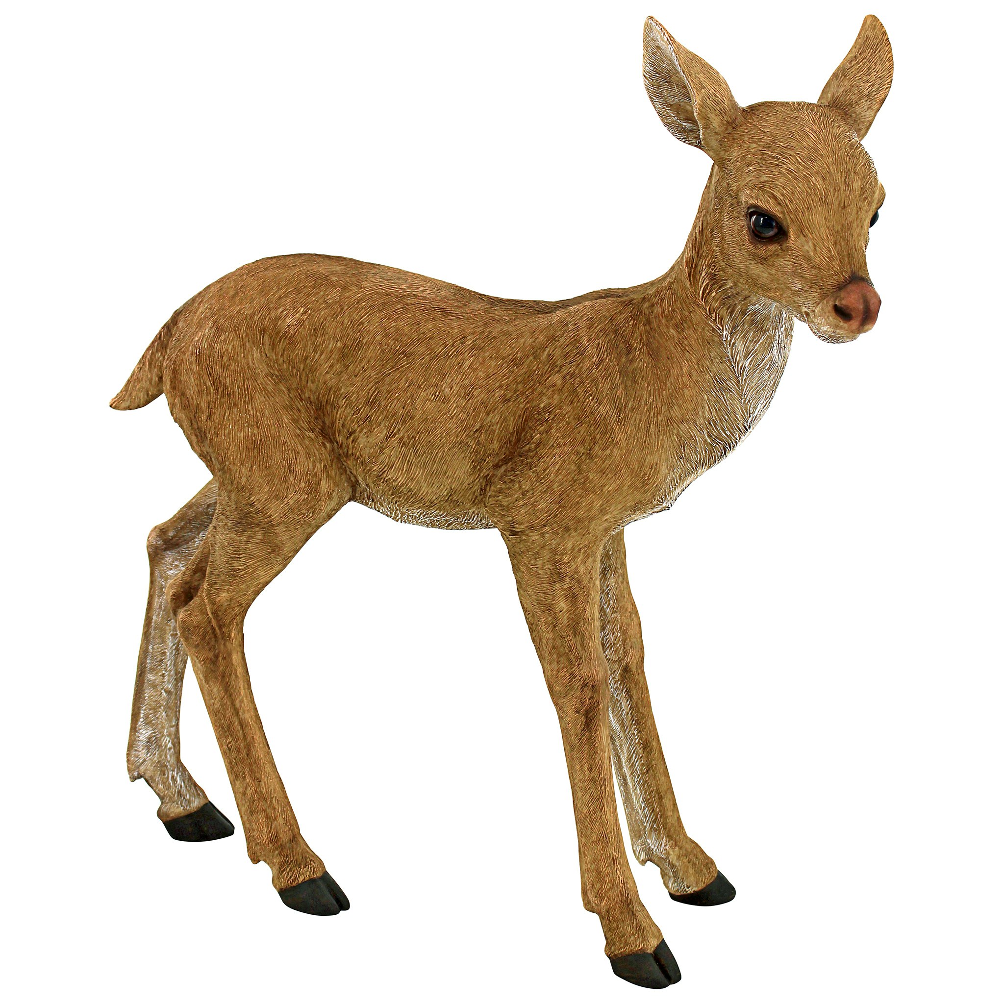 Toscano - Foraging Fawn Baby Deer Garden Statue