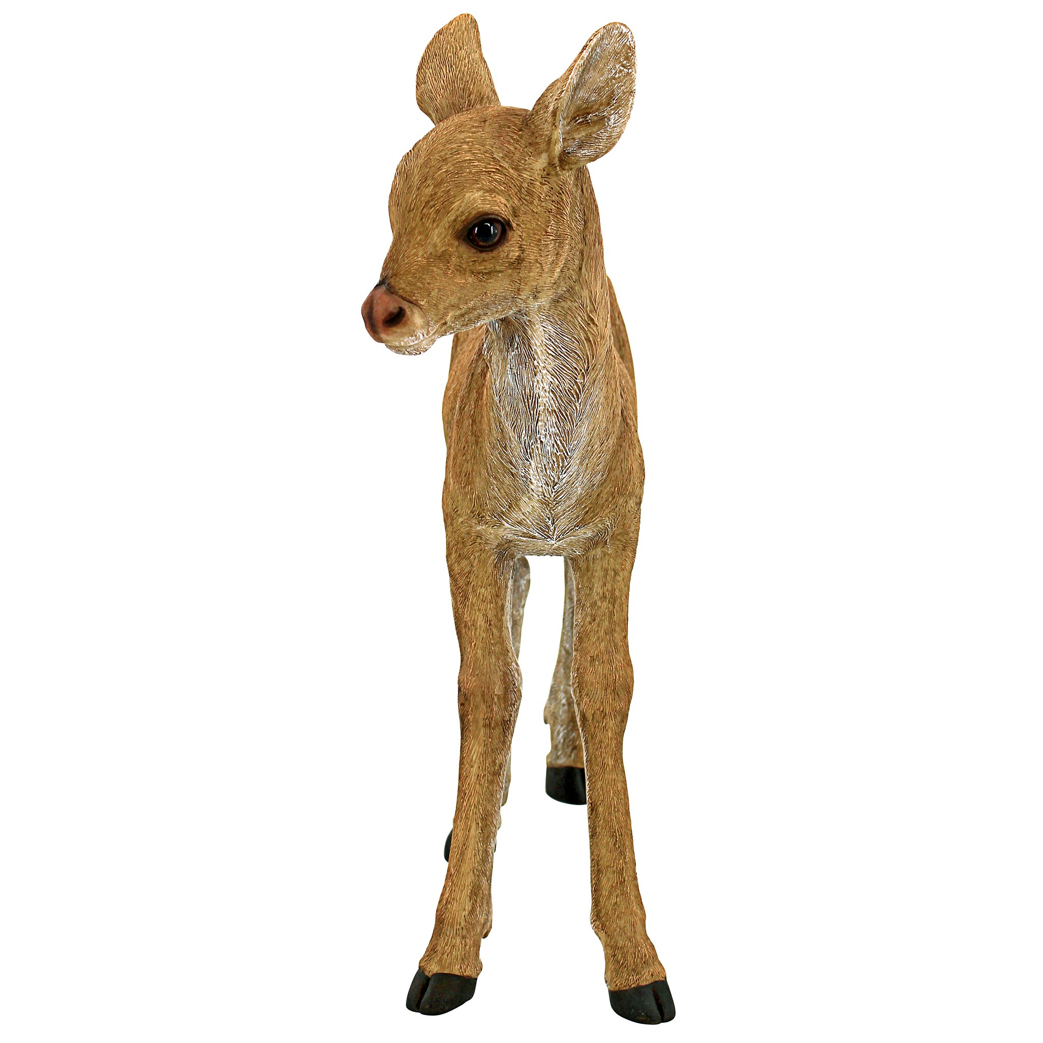 Toscano - Foraging Fawn Baby Deer Garden Statue