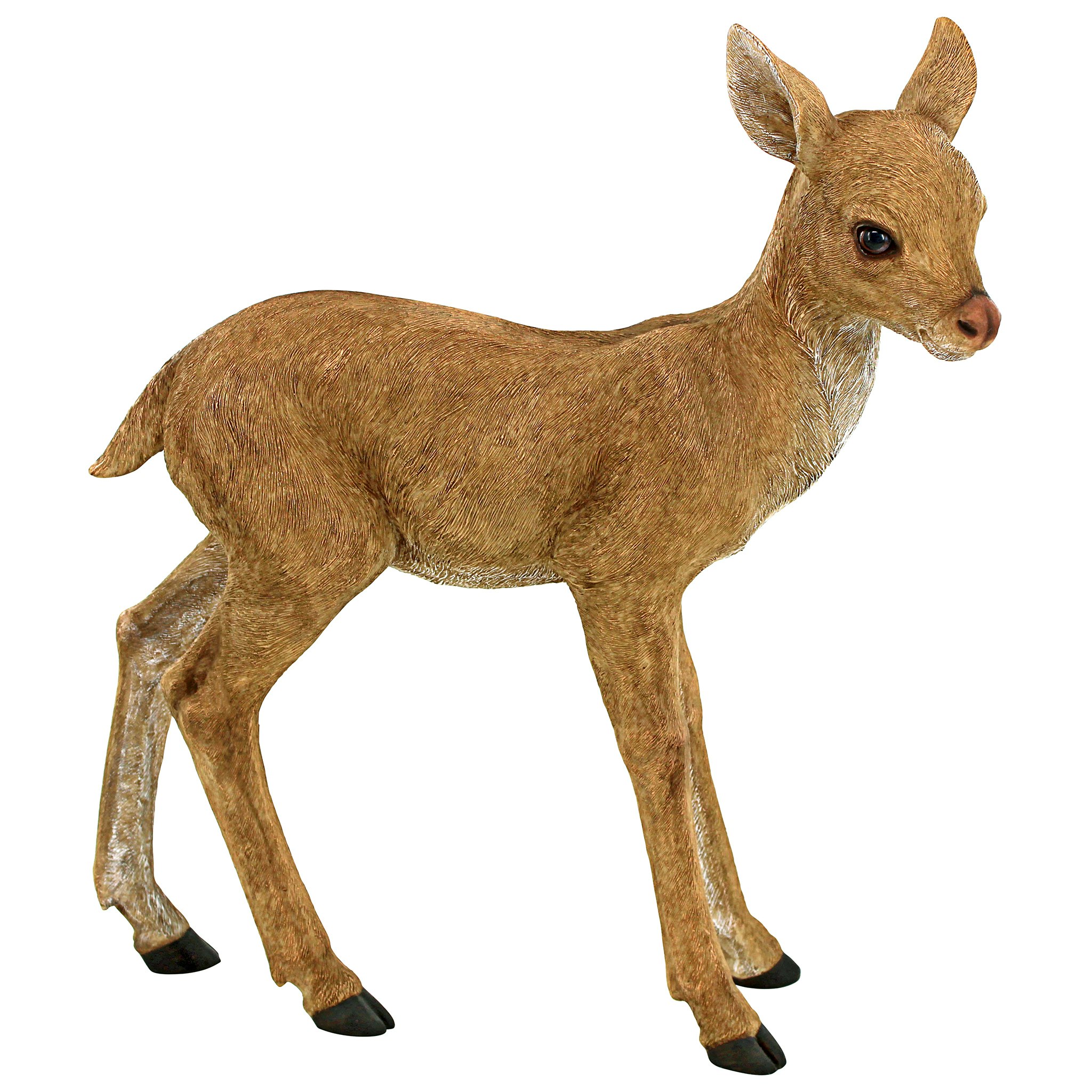 Toscano - Foraging Fawn Baby Deer Garden Statue