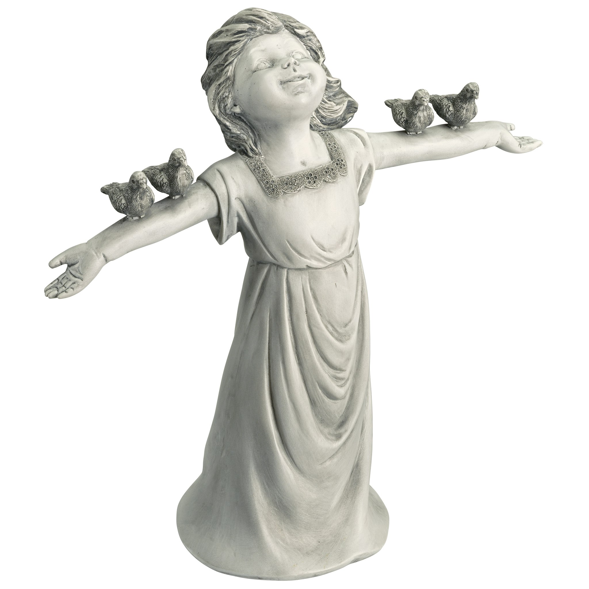 Toscano Basking in God Glory Little Girl Statue - Small