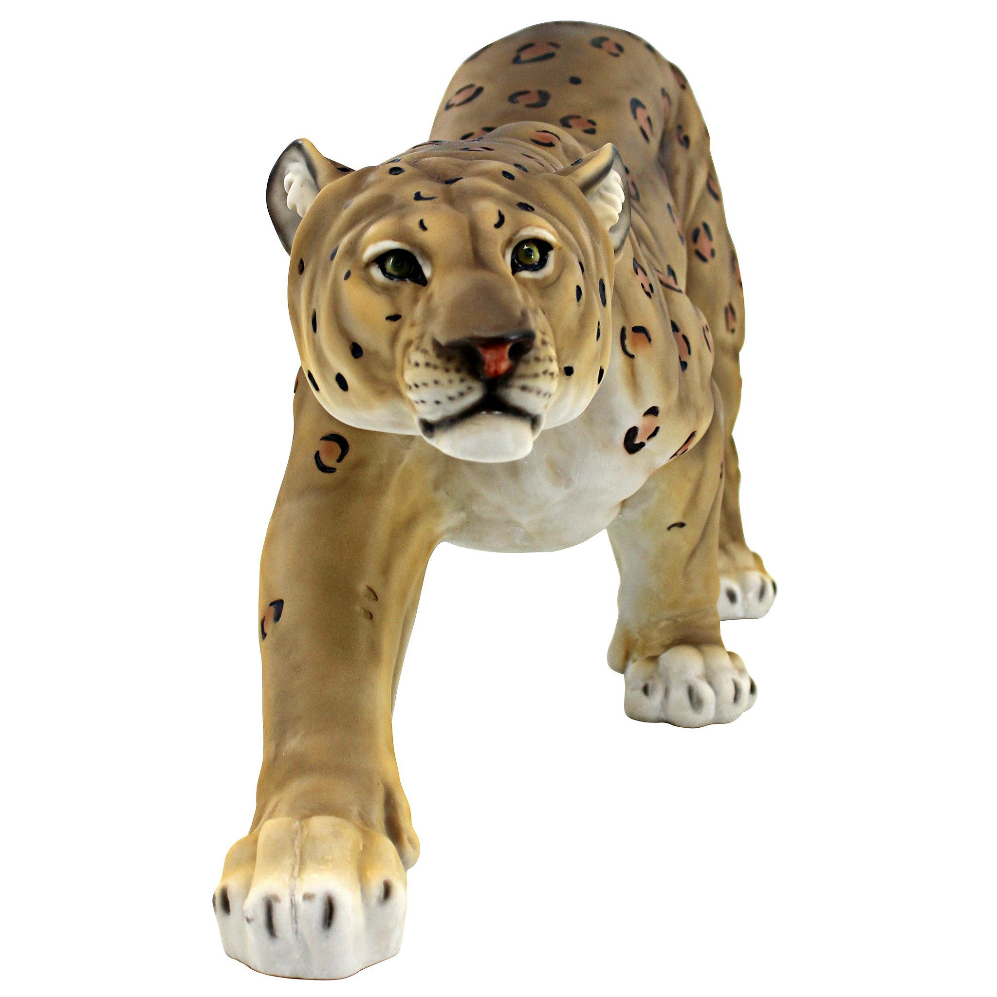 Toscano - Silent Pursuer Spotted Leopard Garden Statue