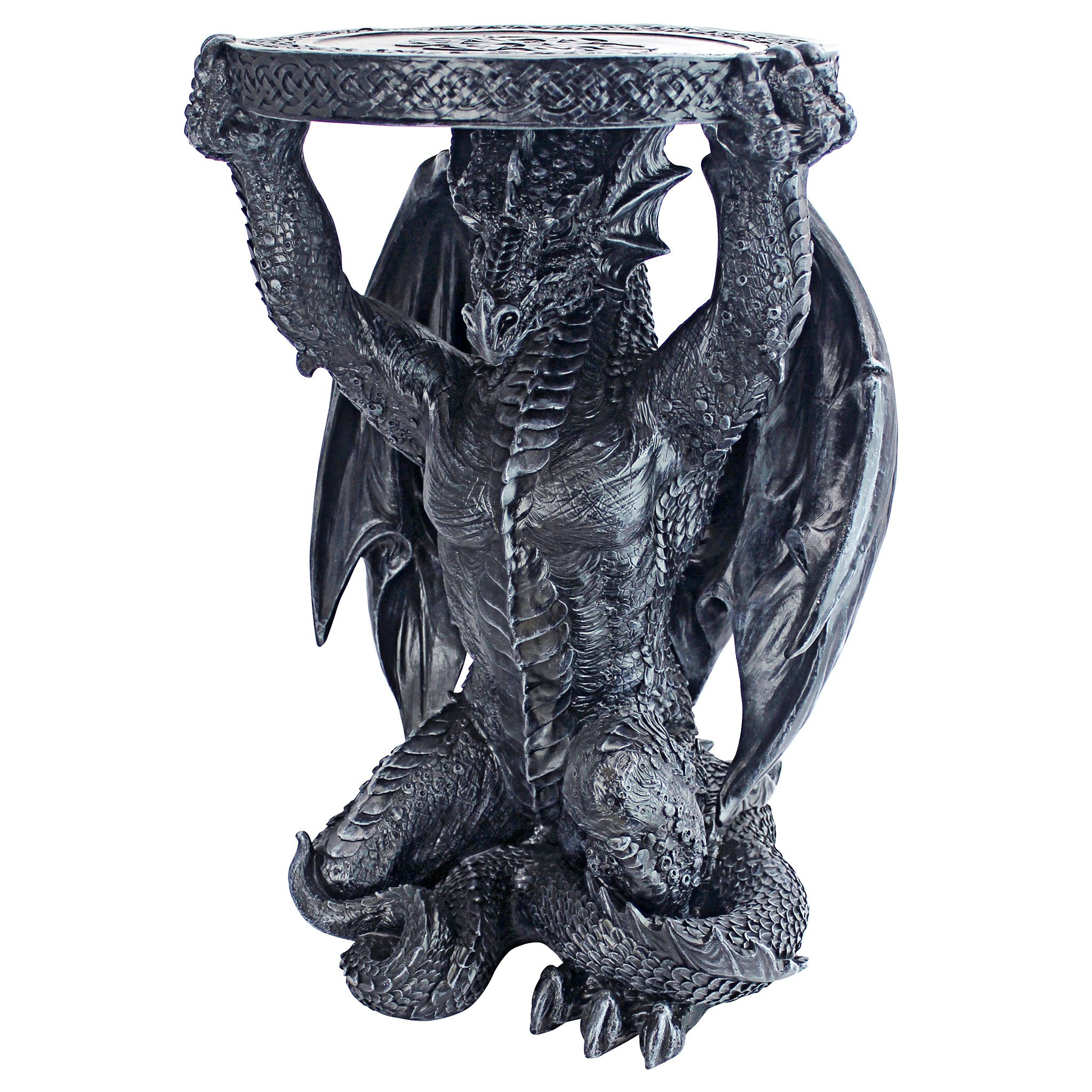 Toscano - Gothic Dragon of Netherley Boggs Sculptural Side Table in Designer Resin