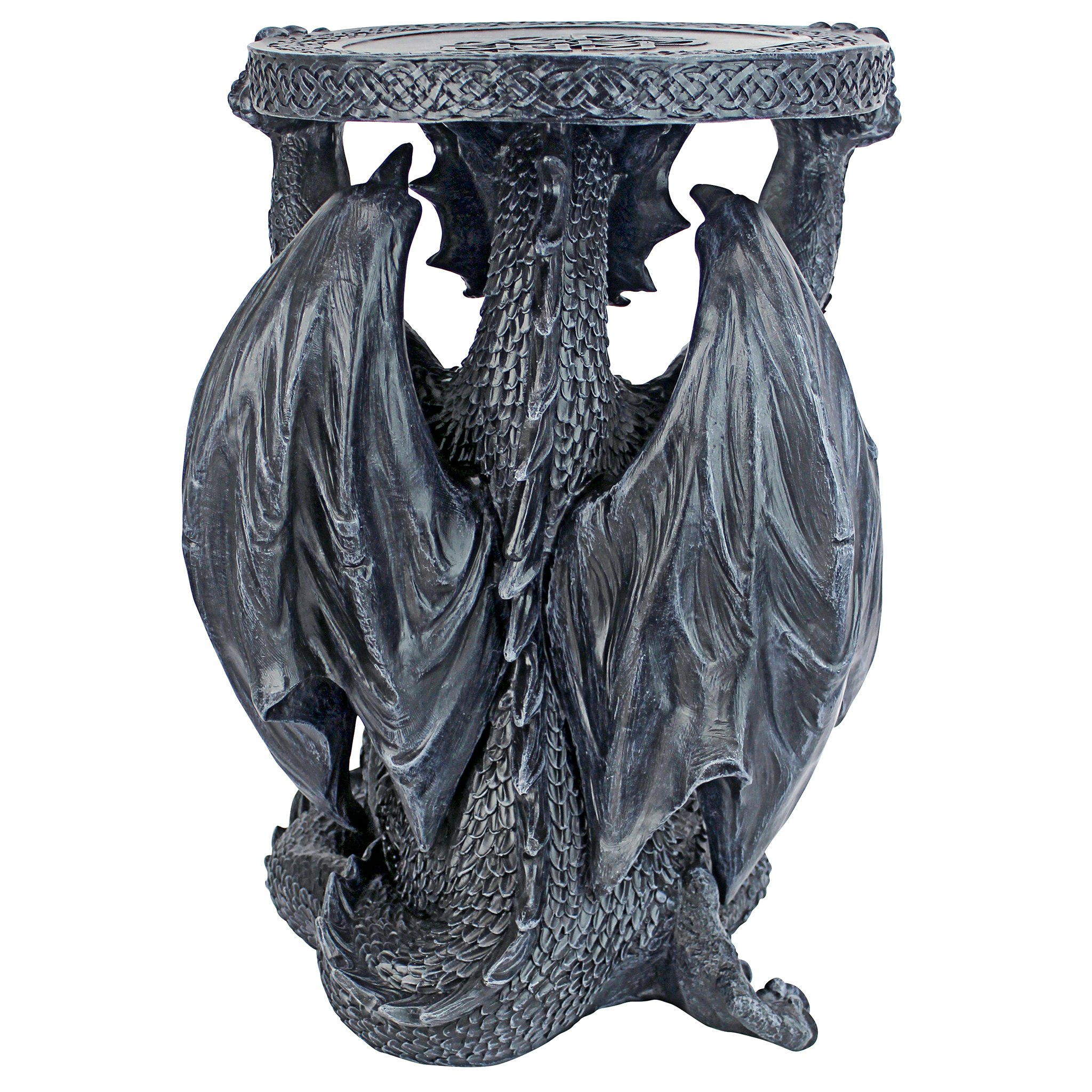 Toscano - Gothic Dragon of Netherley Boggs Sculptural Side Table in Designer Resin