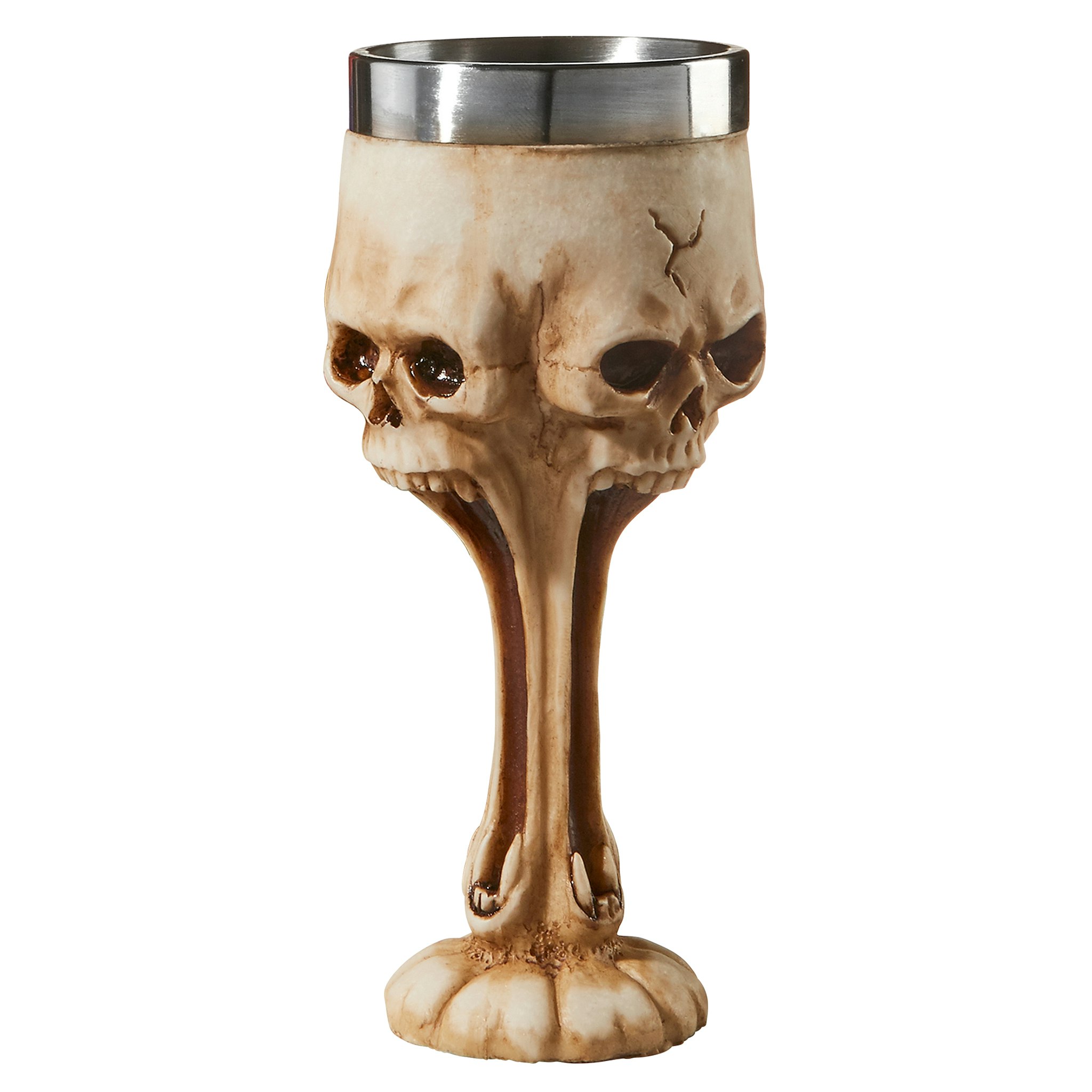 Toscano - Gothic Scare Skull Goblet