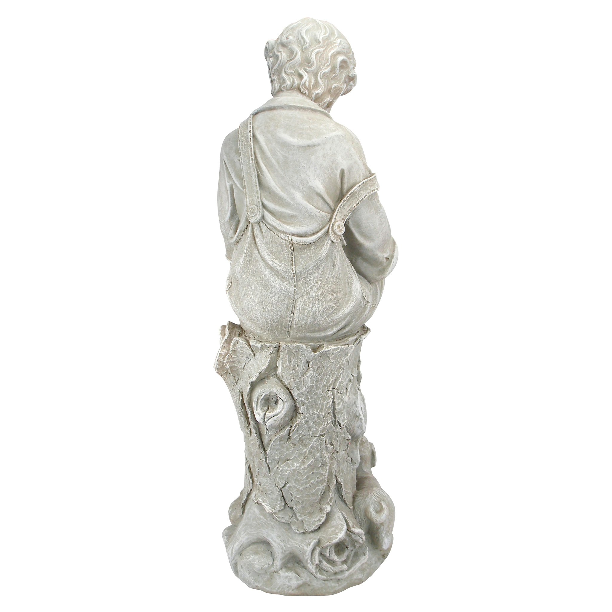 Toscano - Sebastian the Reading Child Garden Statue