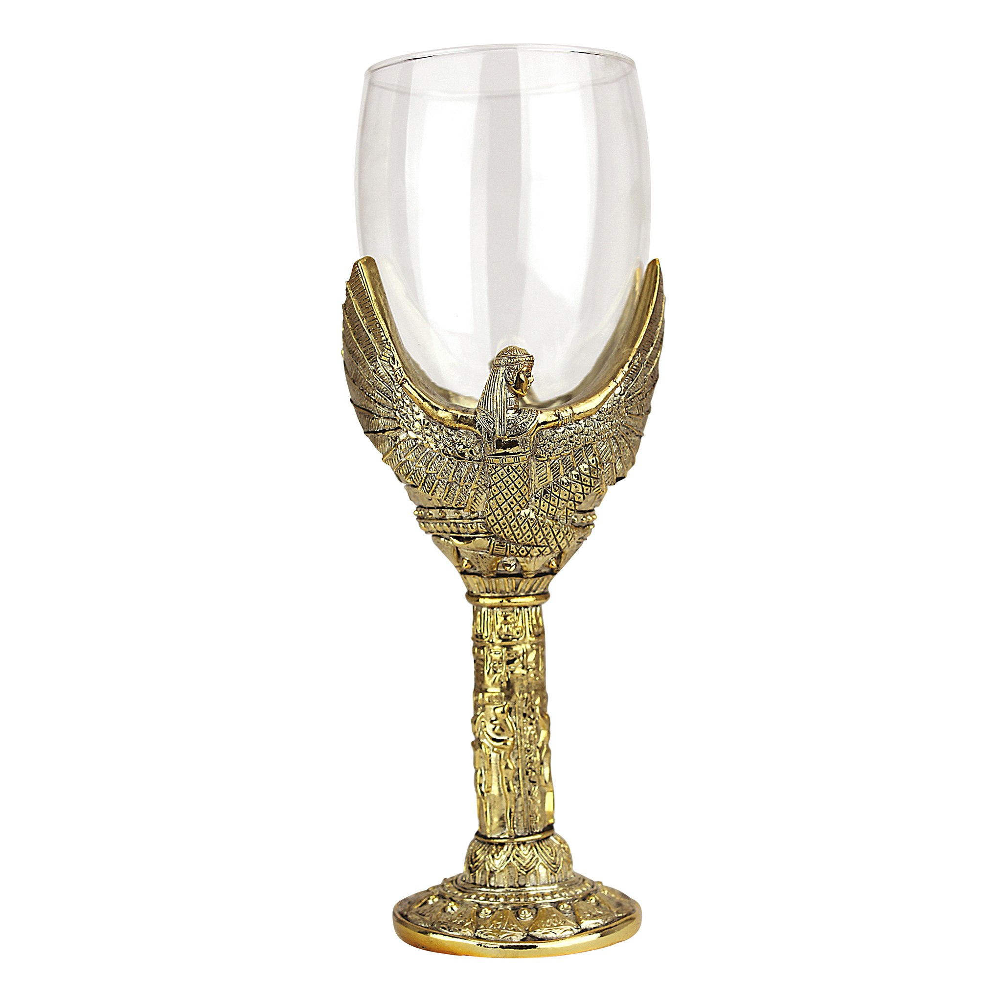 Toscano - Goddess Isis Sculptural Wine Goblet