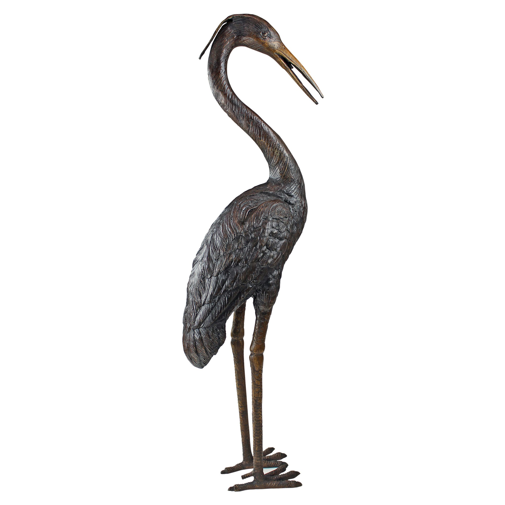 Toscano - Heron Garden Statue