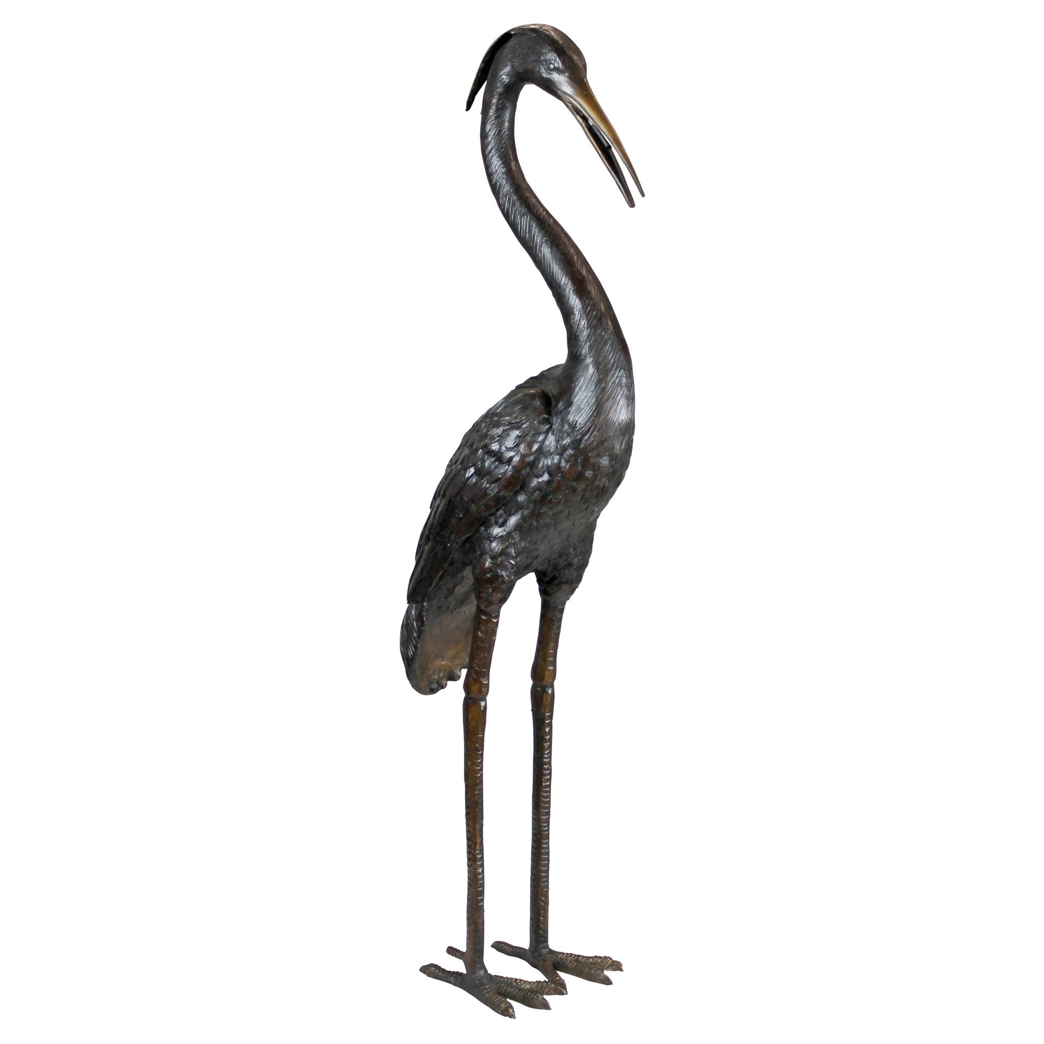 Toscano - Heron Garden Statue