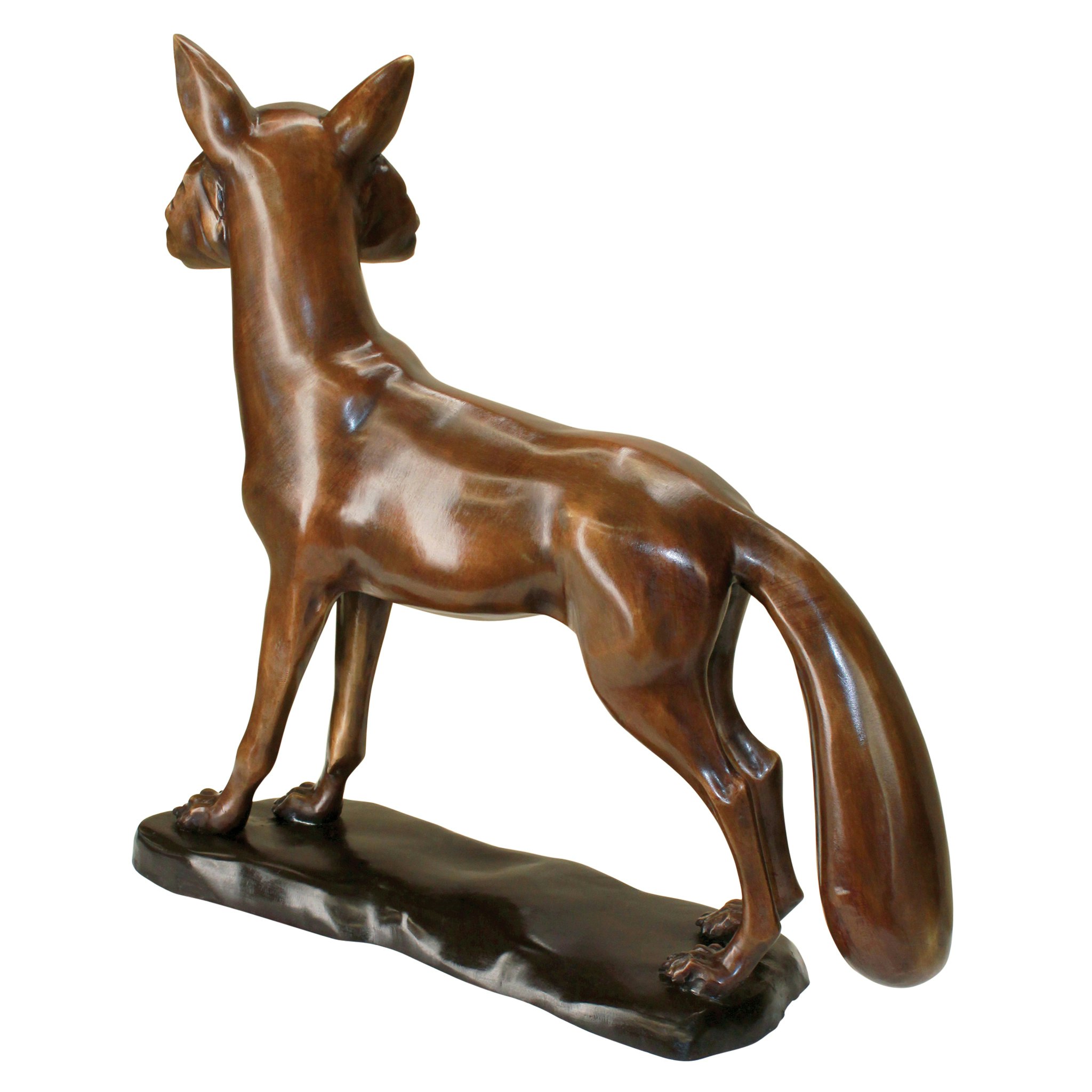 Toscano - The Wary Standing Fox Garden Statue