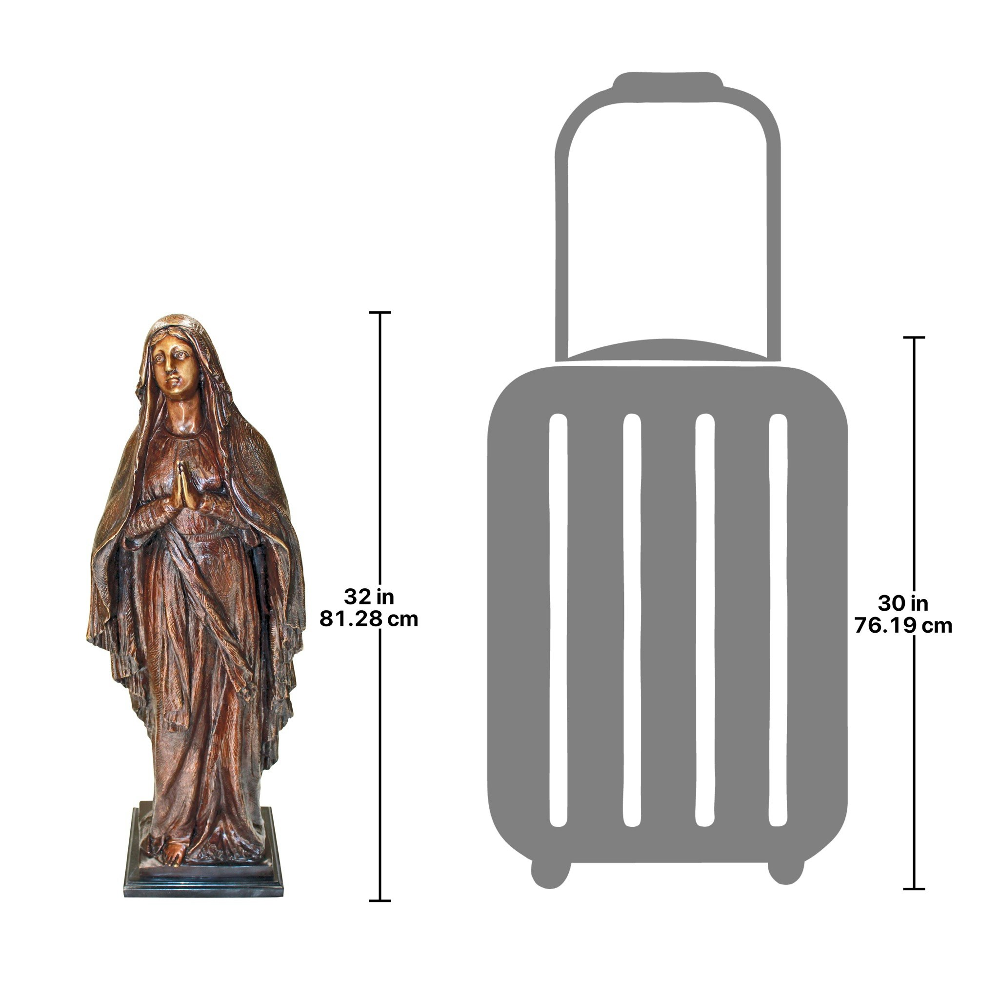 Toscano - Madonna Blessed Mother Garden Statue