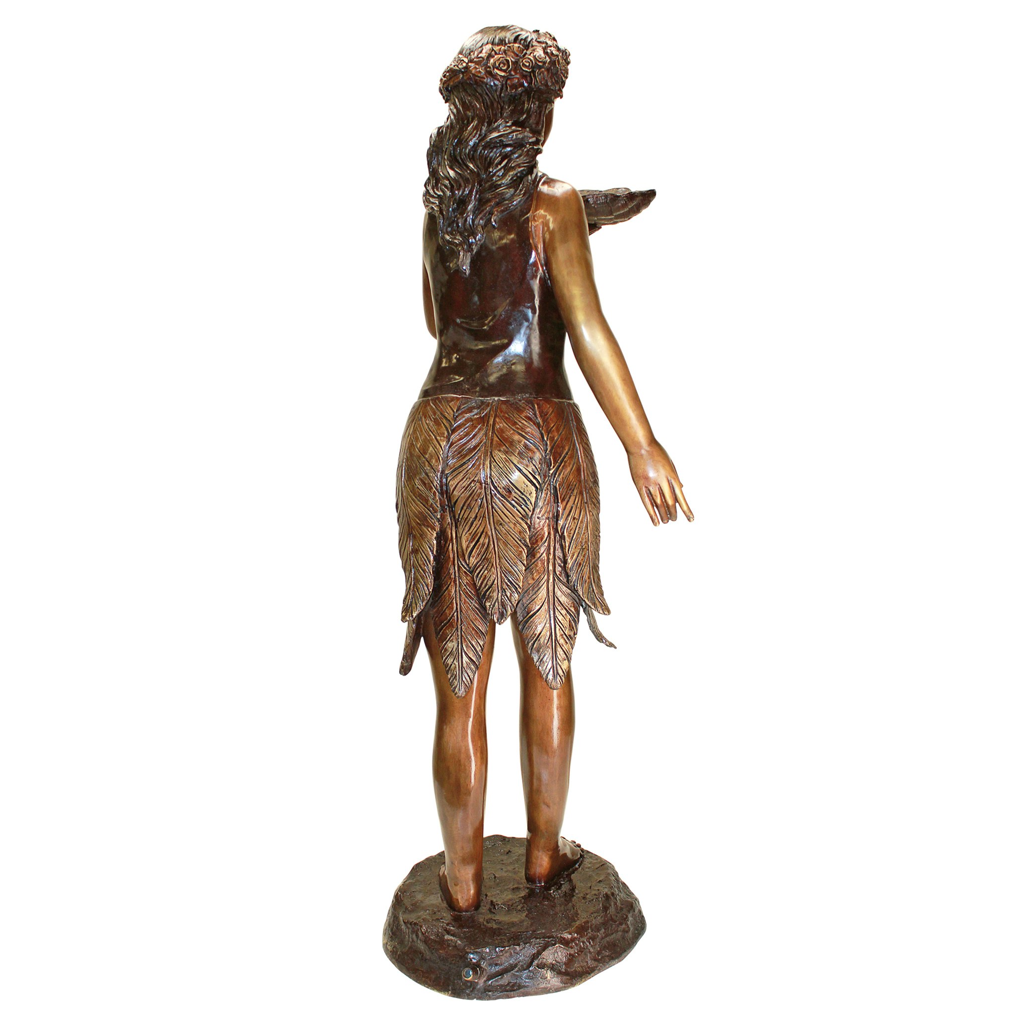 Toscano - Leaf Maiden Garden Statue