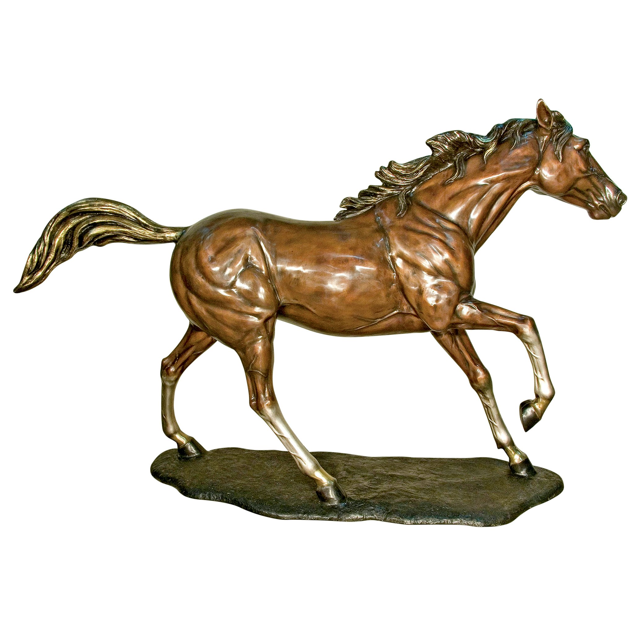 Toscano - Galloping Steed Horse Garden Statue