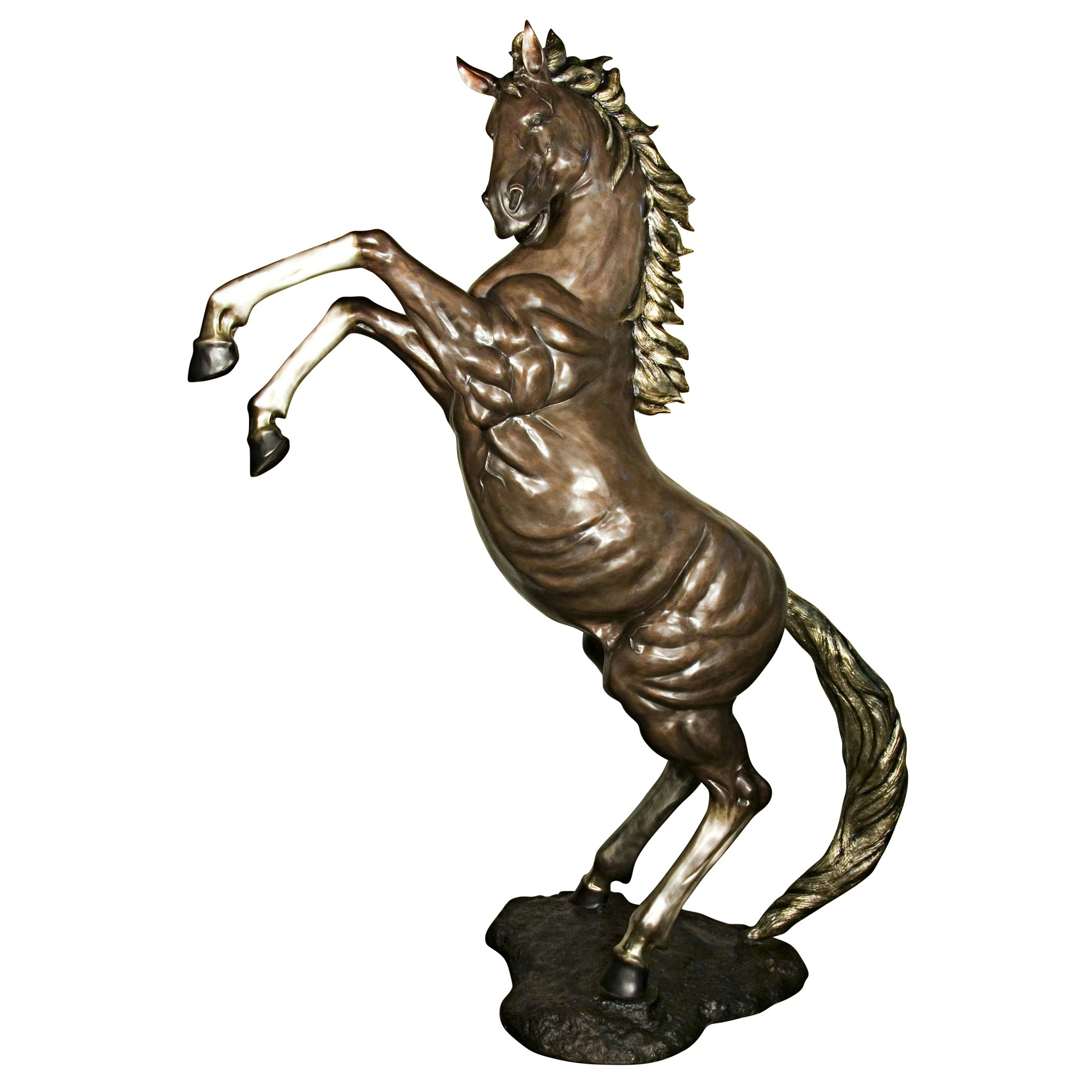 Toscano - Majestic Spirit Rearing Horse Garden Statue