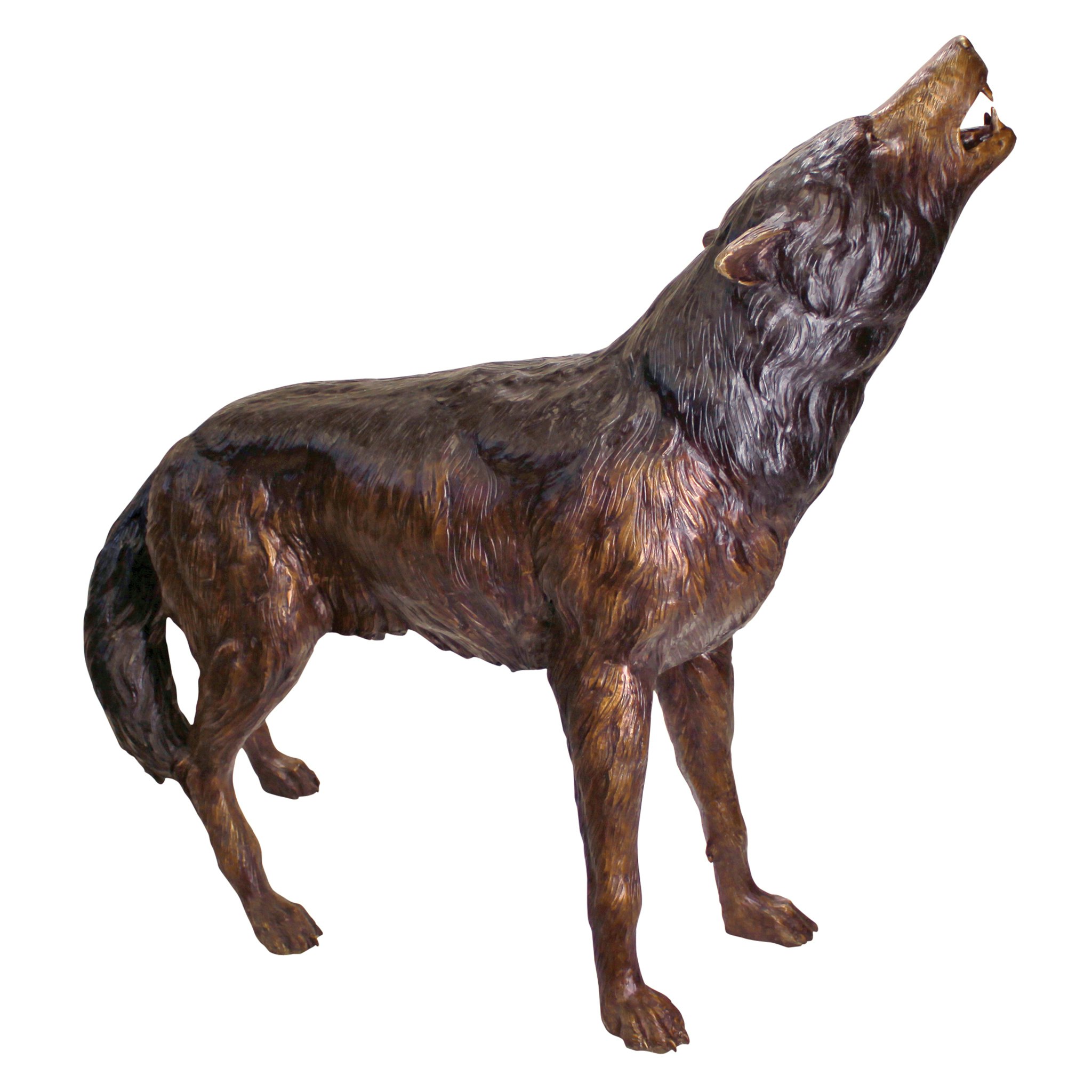 Toscano - The Howl of the Wild Wolf Garden Statue