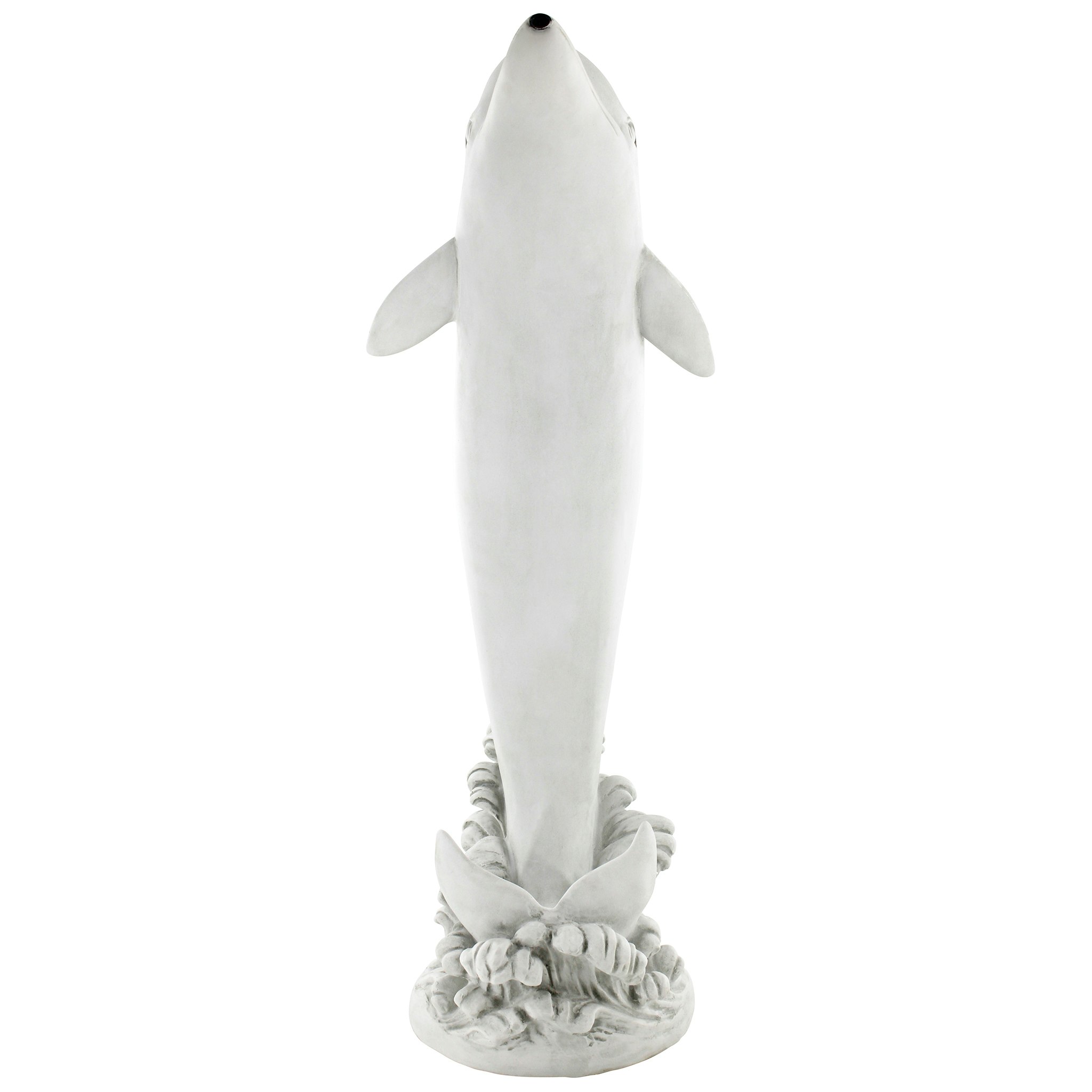 Toscano Tropical Tale Leaping Dolphin Piped Garden Statue - Medium