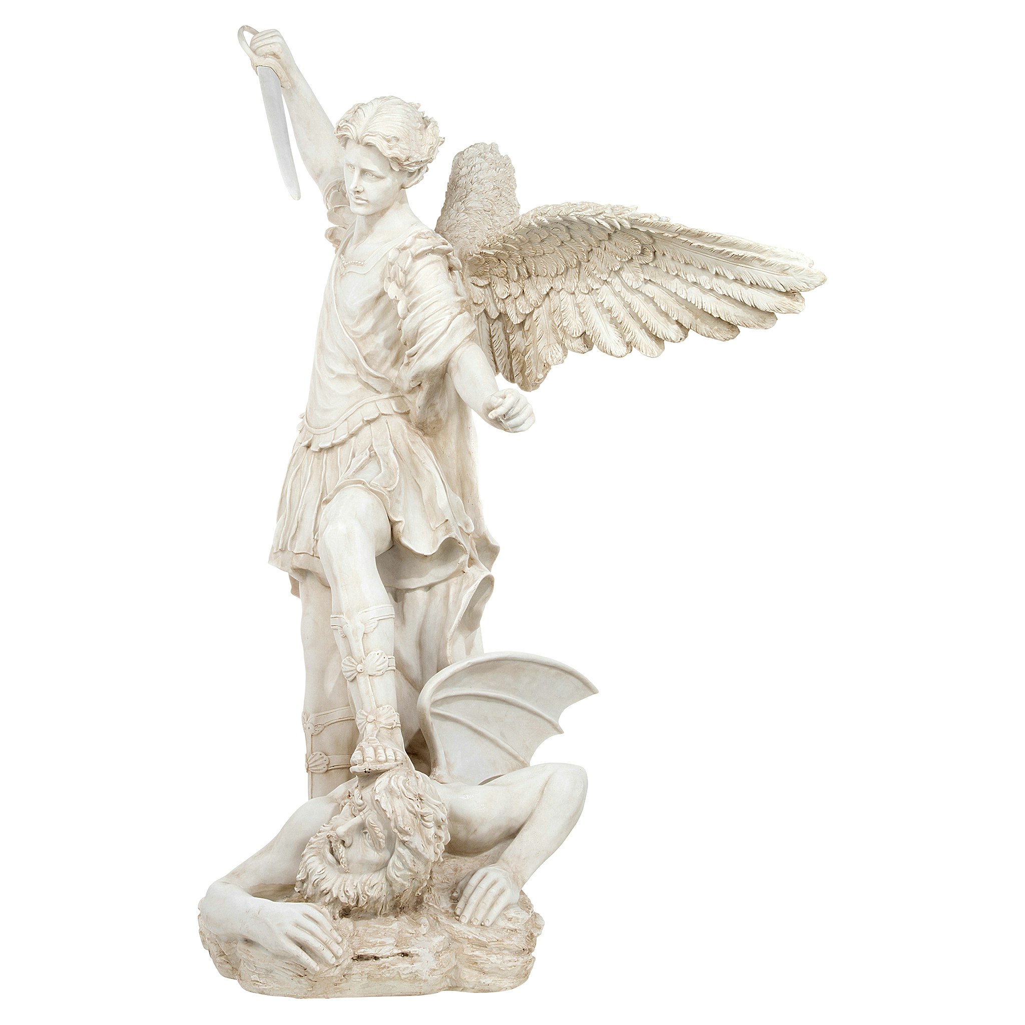 Toscano - Saint Michael the Archangel Garden Angel Statue