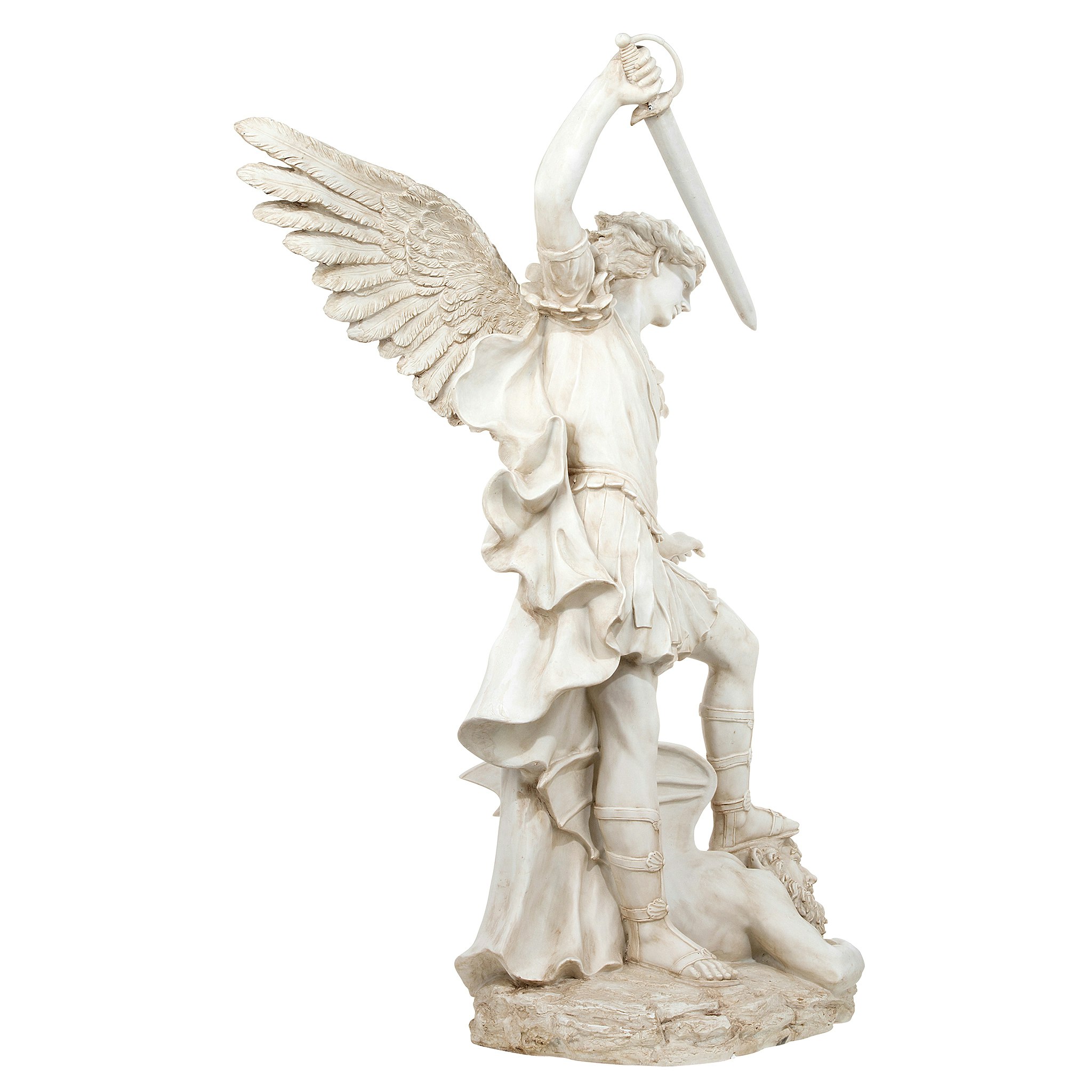 Toscano - Saint Michael the Archangel Garden Angel Statue