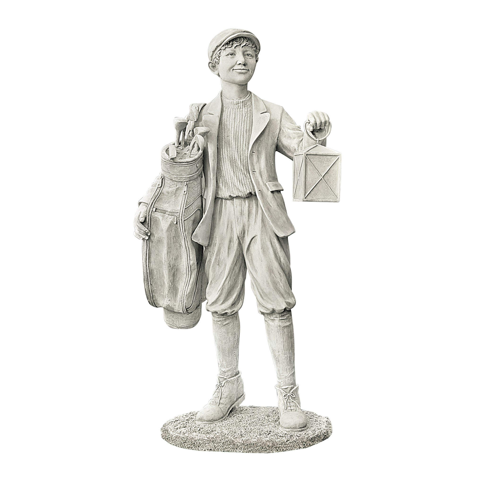 Toscano - Finishing the Eighteenth Hole Golf Caddie Sculpture