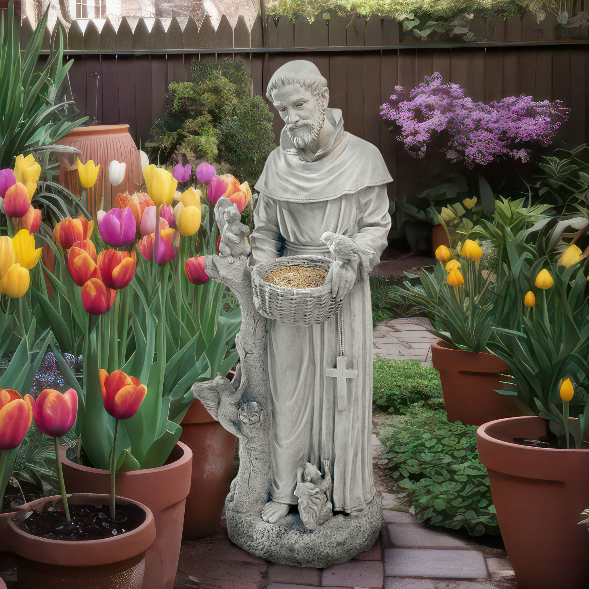 Toscano - Nature NurturerSaint Francis Garden Statue