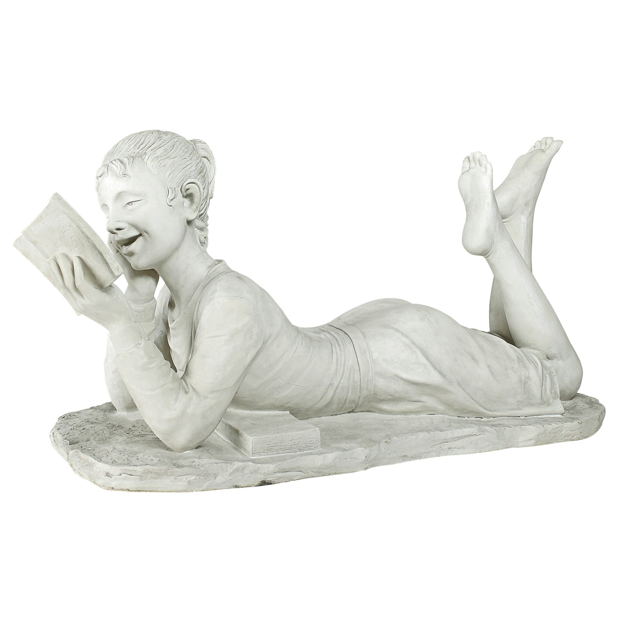 Toscano - Glendathe Reading Girl Garden Statue