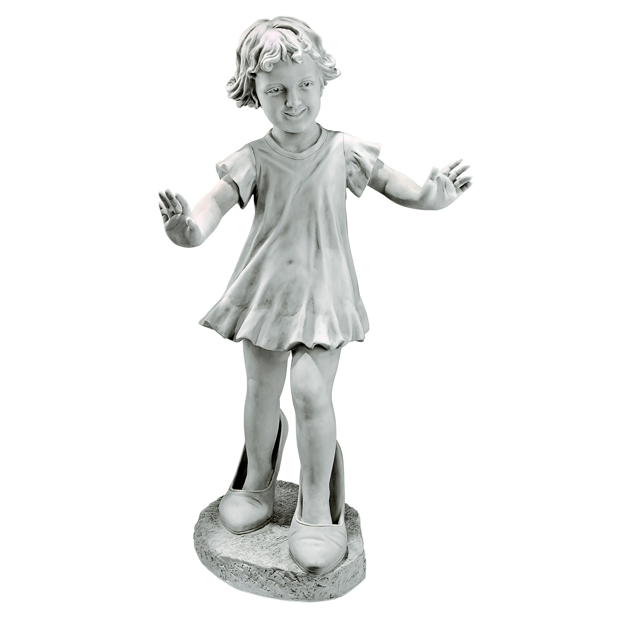 Toscano - Hillary in Heels Garden Girl Statue