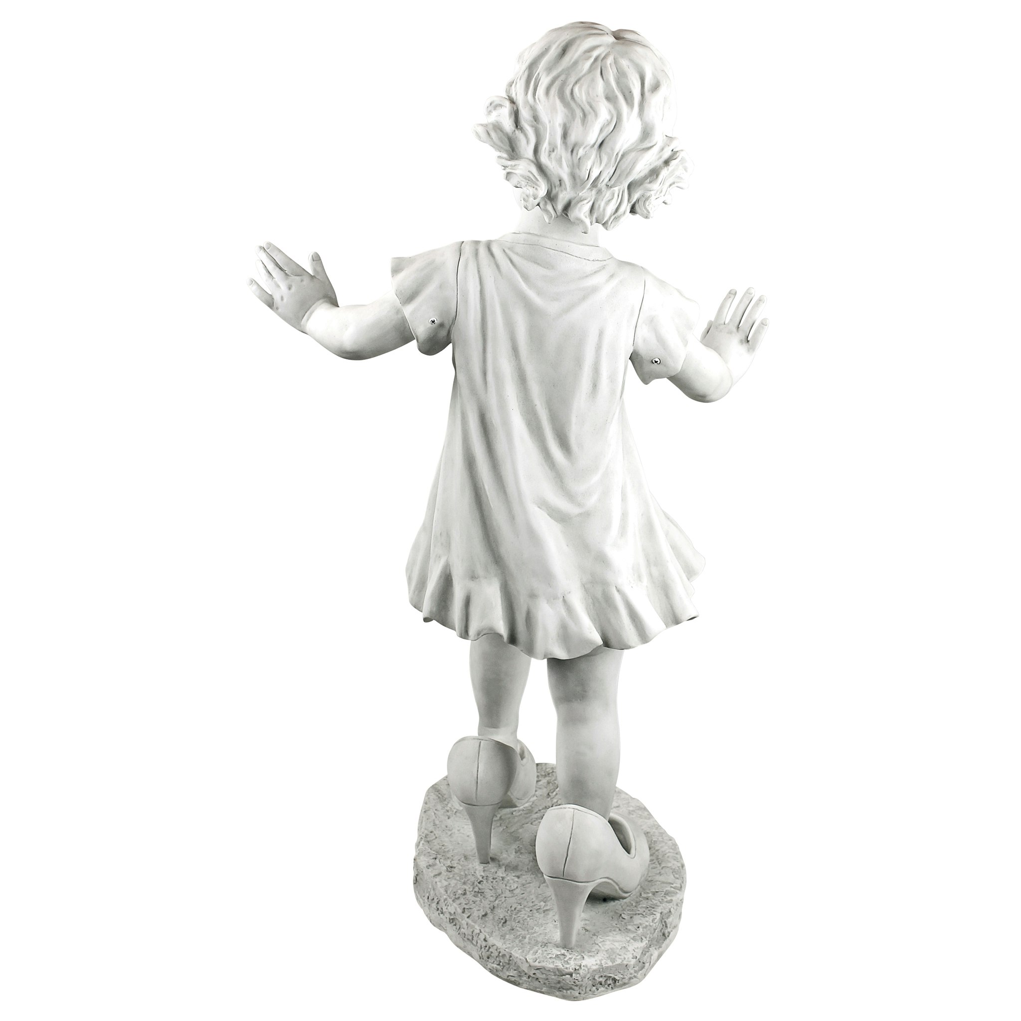 Toscano - Hillary in Heels Garden Girl Statue