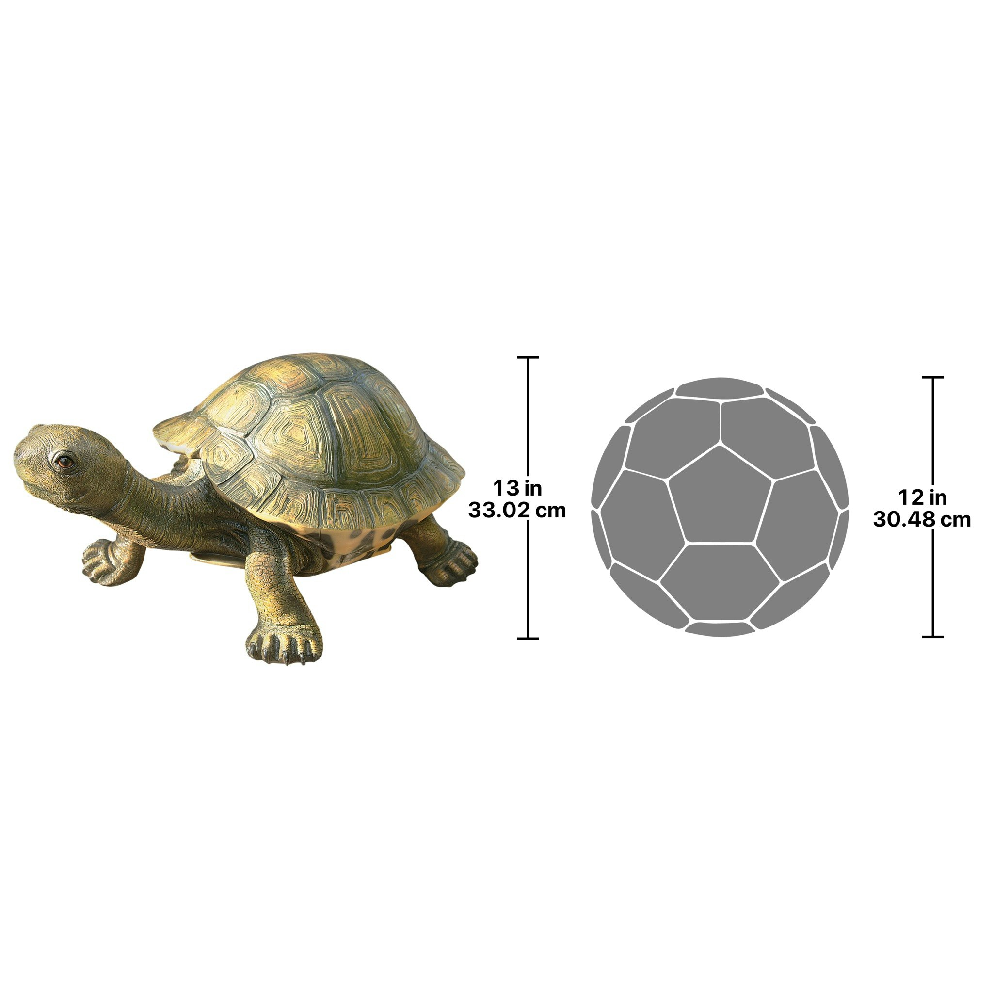 Toscano The Tranquil Tortoise Large Garden Statue