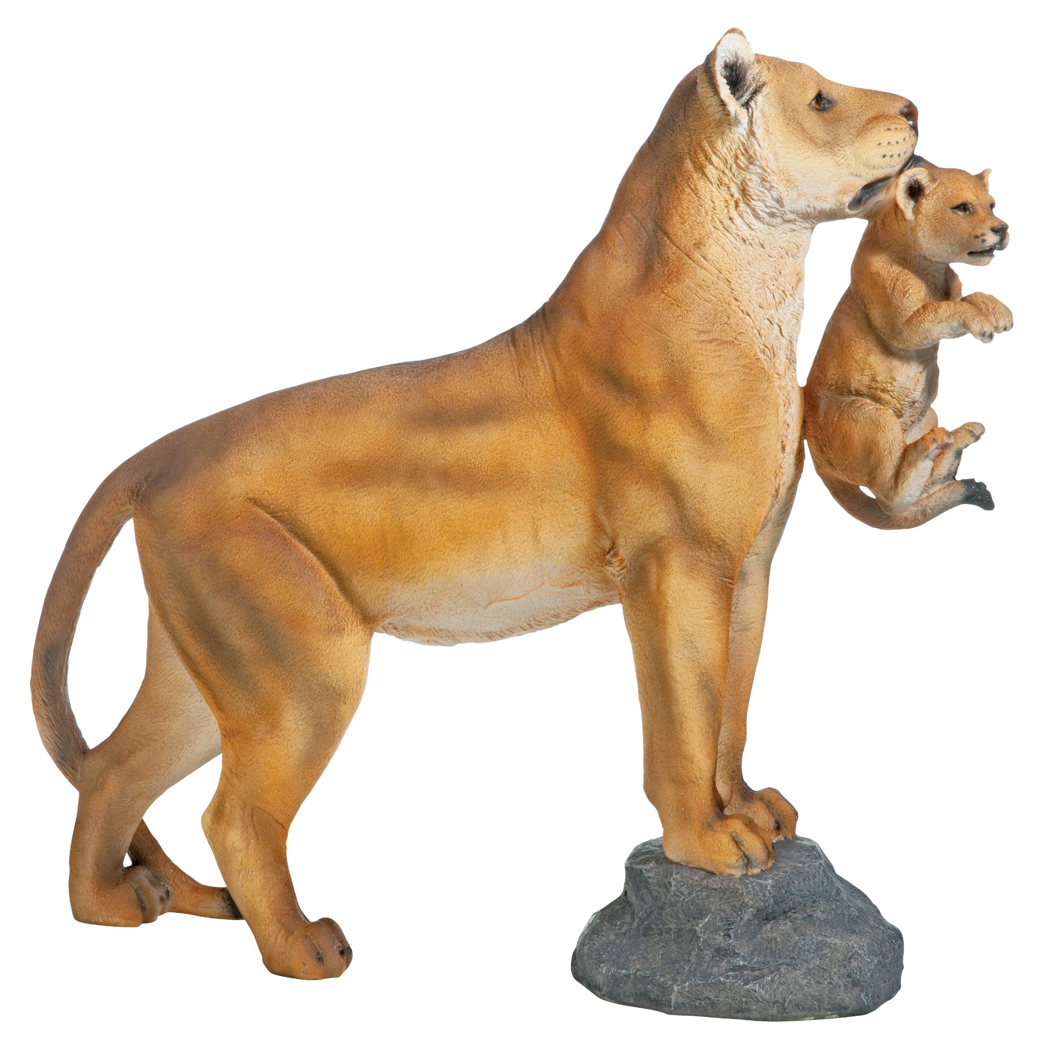 Toscano - Lioness with Cub Garden Statue