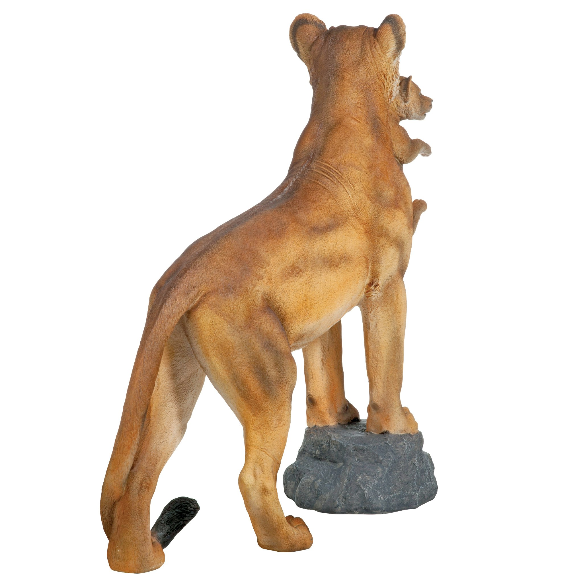 Toscano - Lioness with Cub Garden Statue