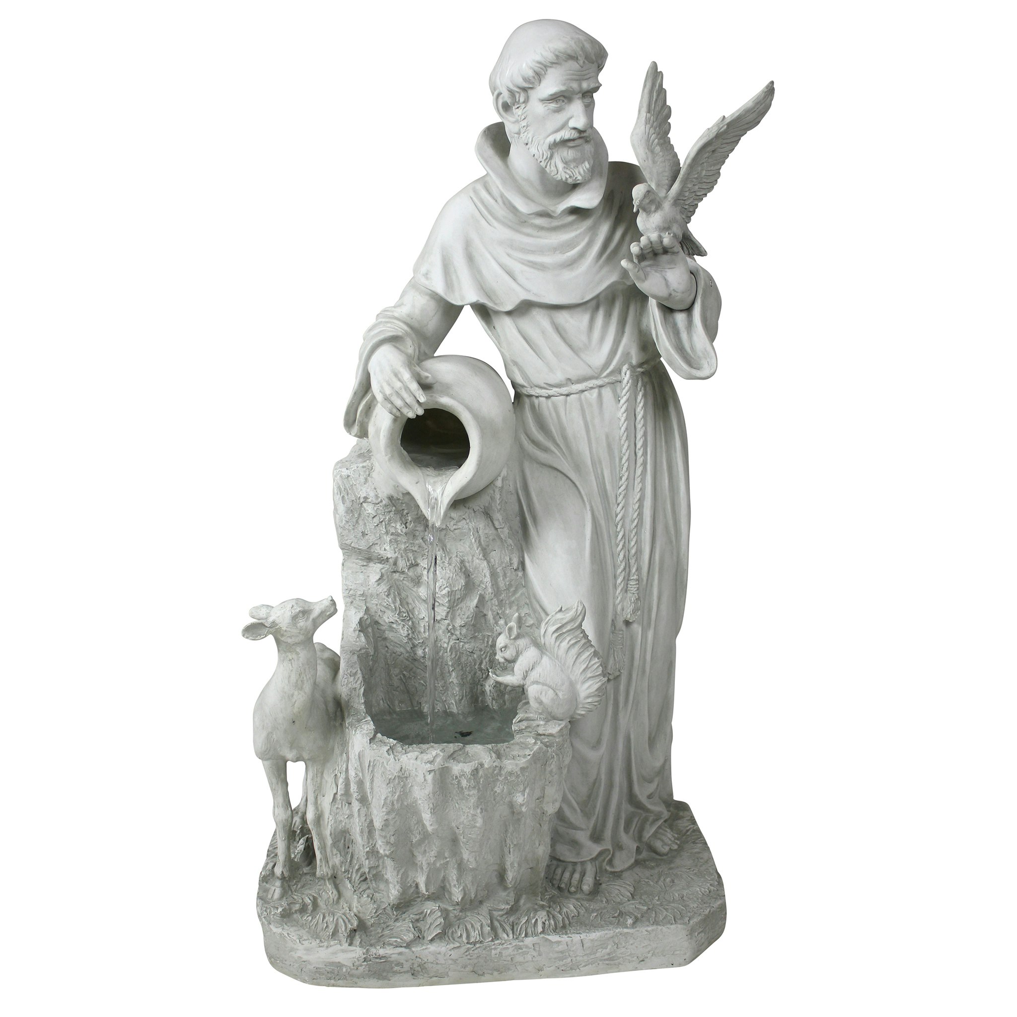 Toscano - Saint Francis Life-Giving Waters Sculptural Fountain