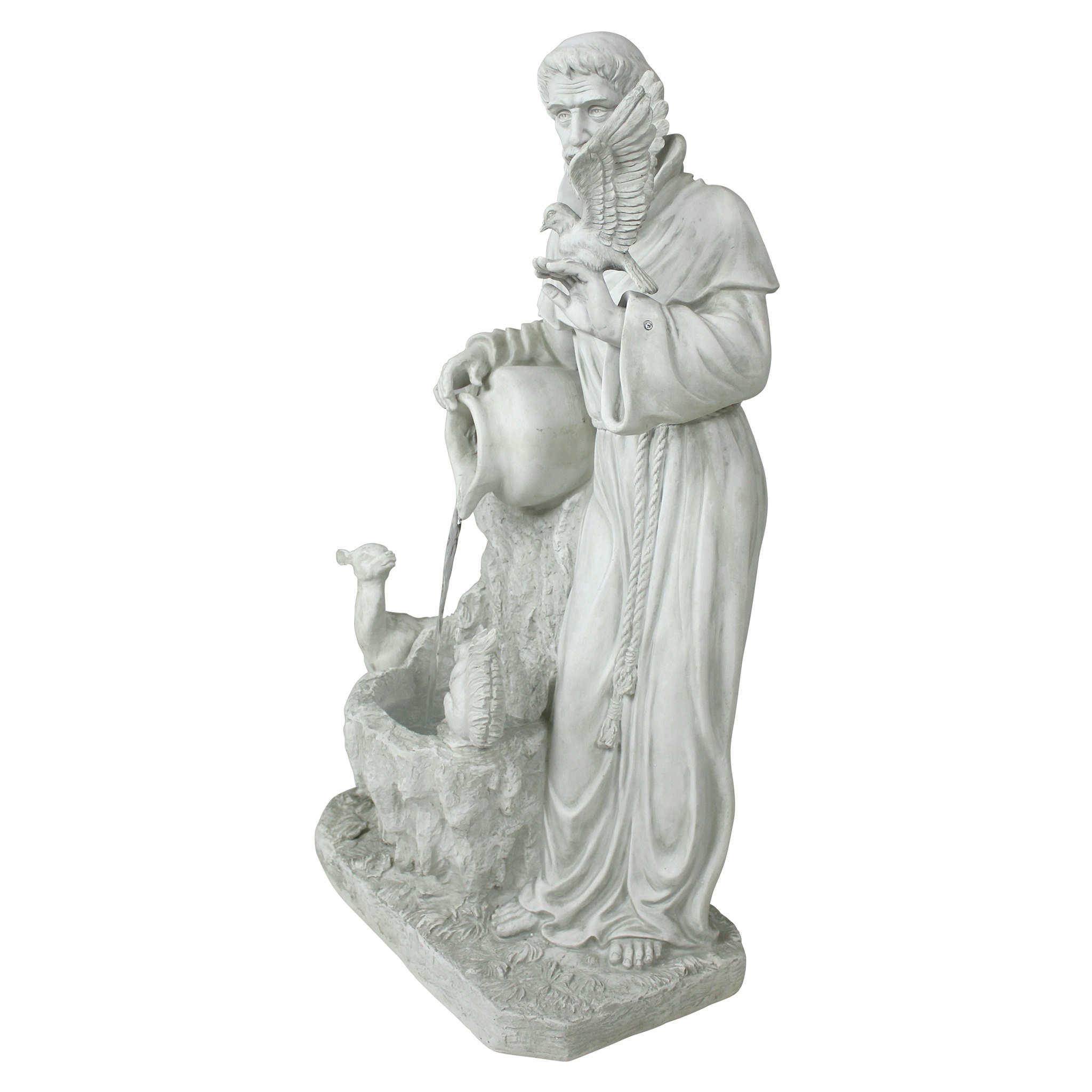 Toscano - Saint Francis Life-Giving Waters Sculptural Fountain