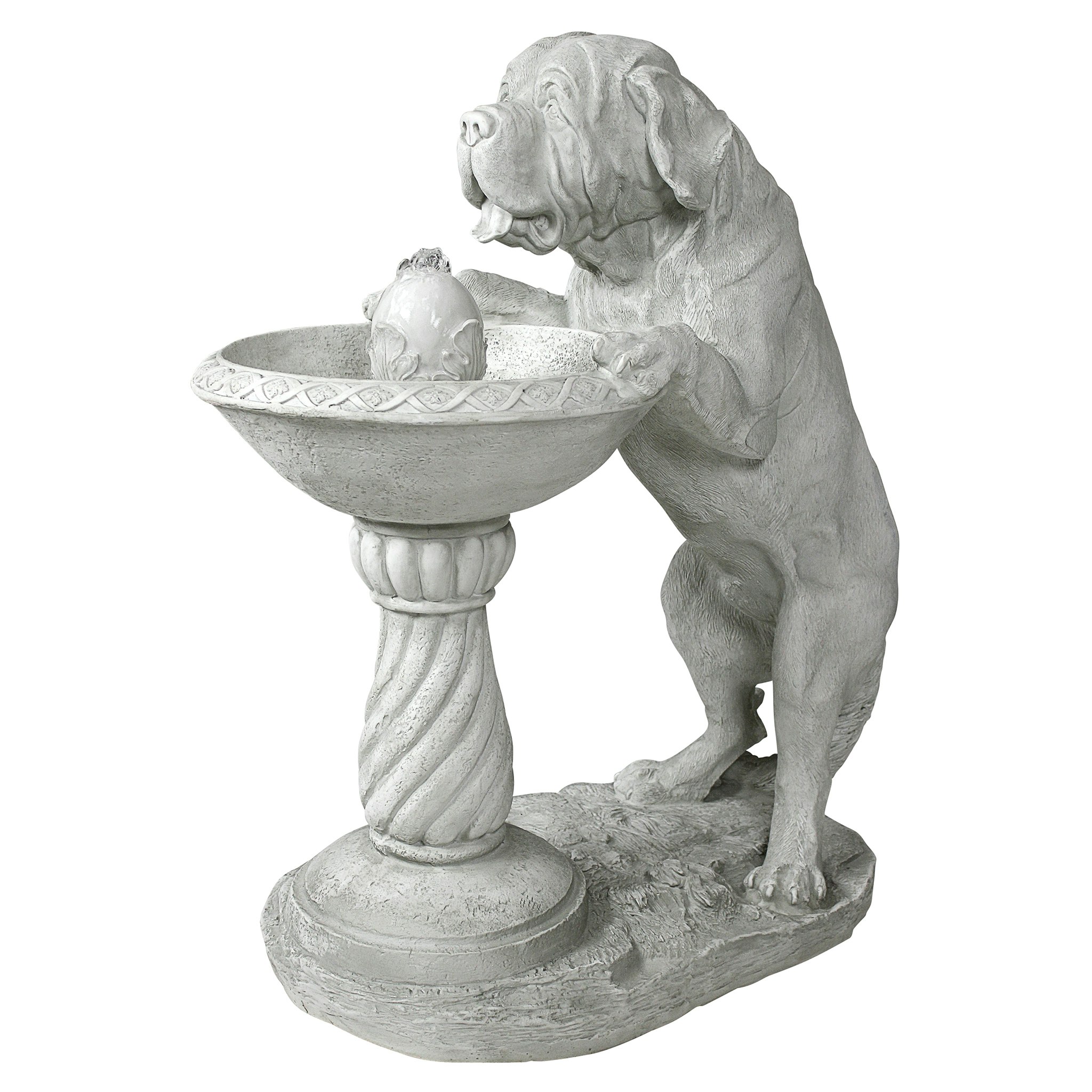 Toscano - Quenching a Big Thirst Sculptural Dog Fountain