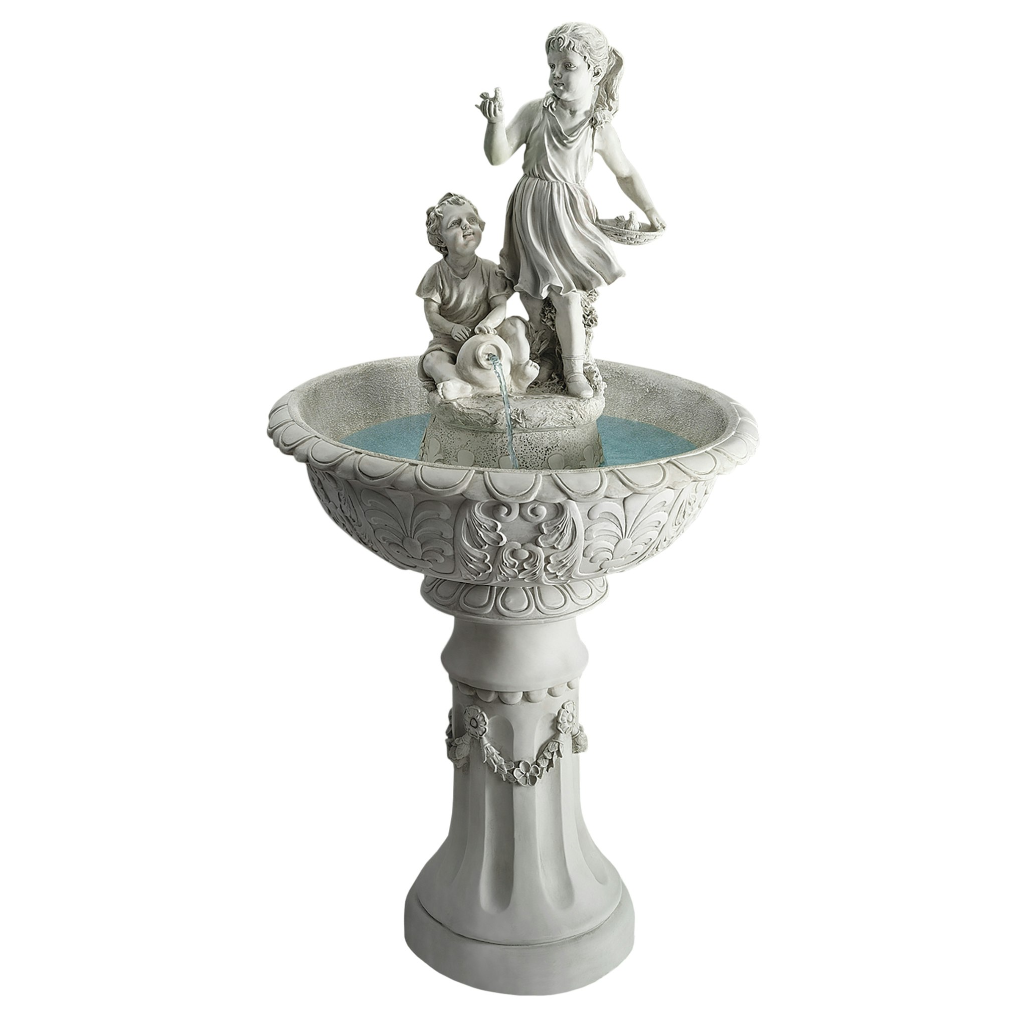 Toscano - Nature Children Sculptural Fountain