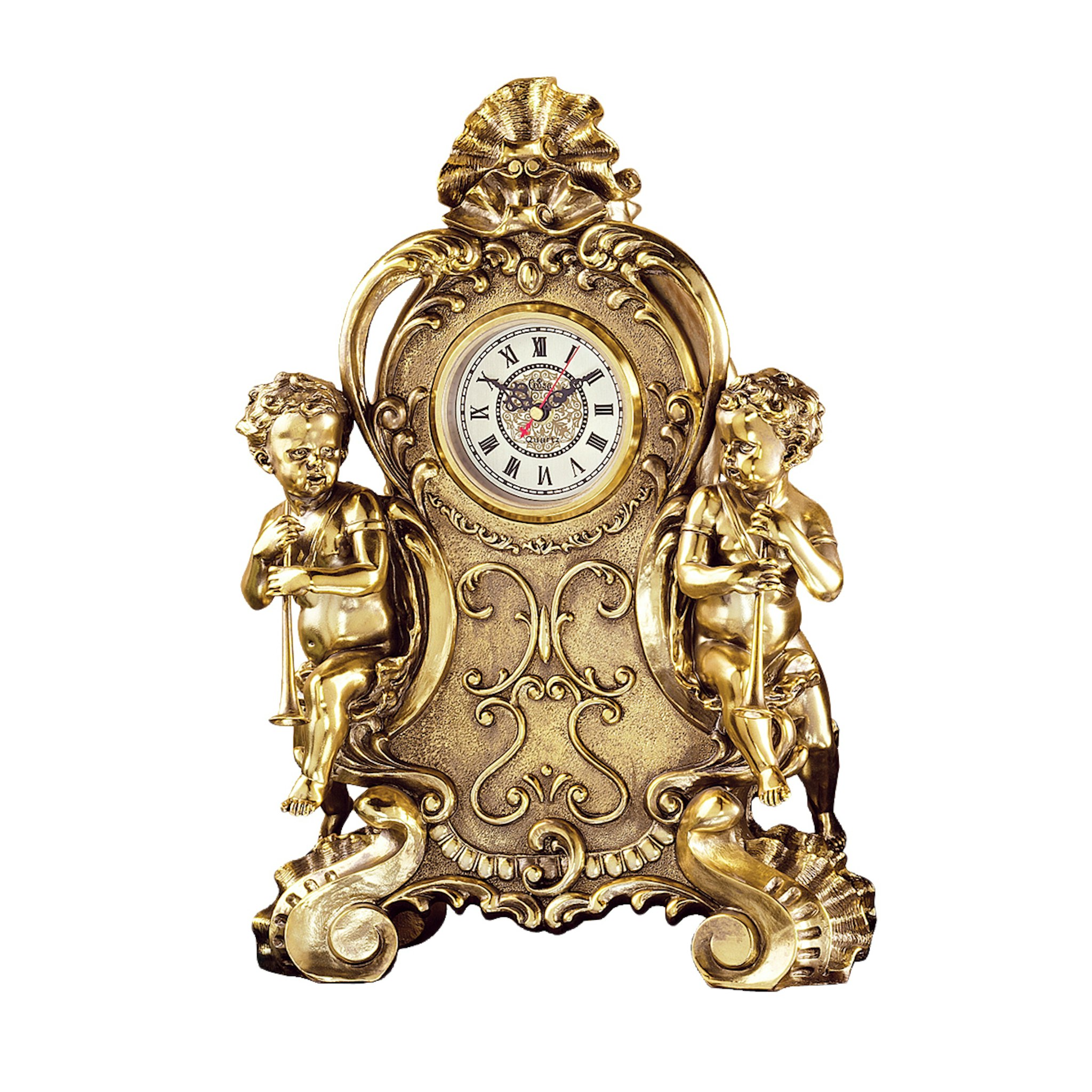 Toscano - Saint Remy Cherub Clock