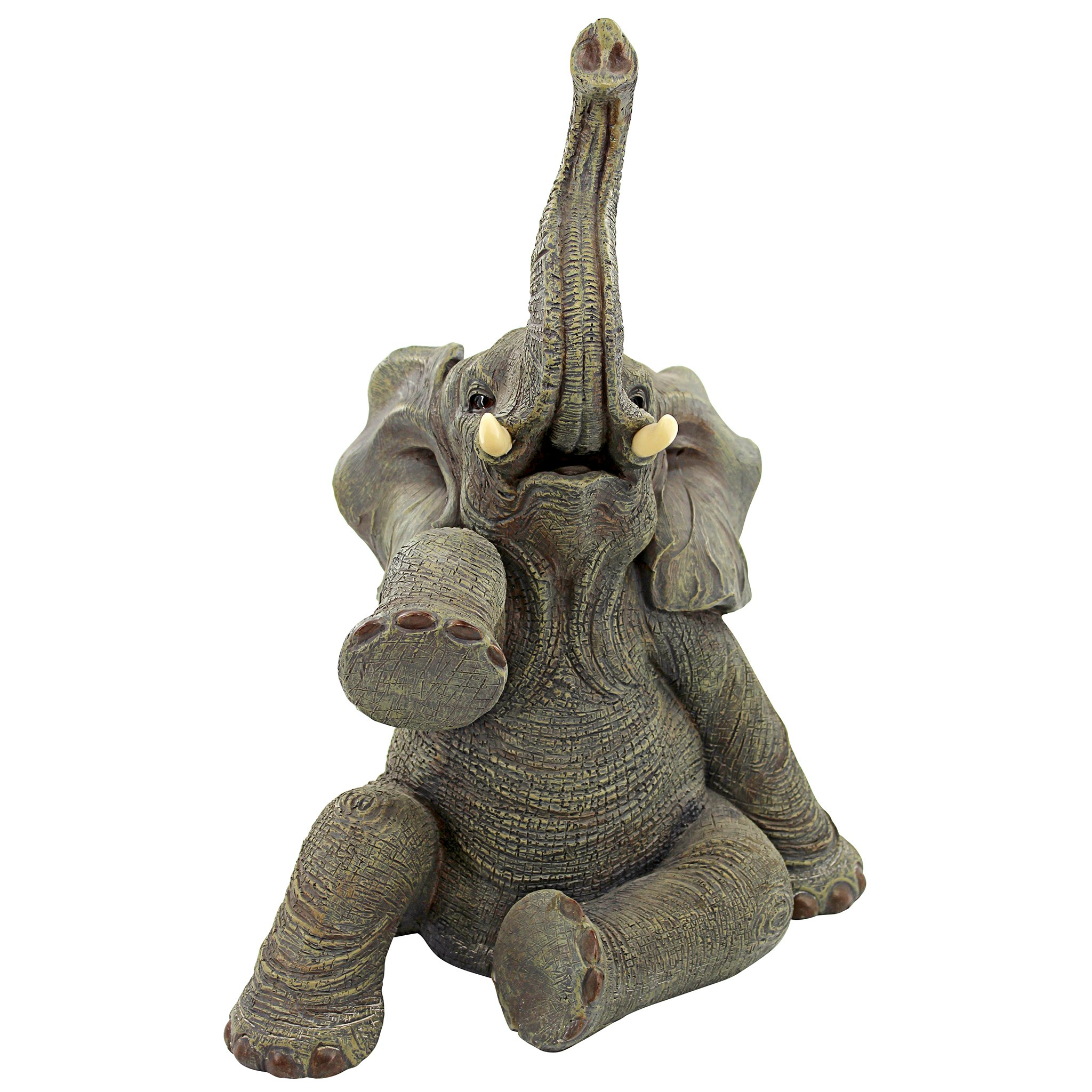 Toscano - Petey the Pint-Sized Pachyderm Elephant Garden Statue