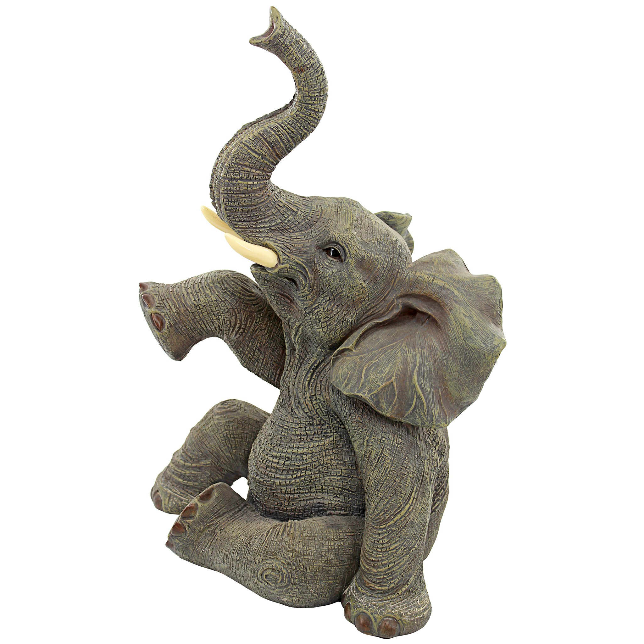 Toscano - Petey the Pint-Sized Pachyderm Elephant Garden Statue