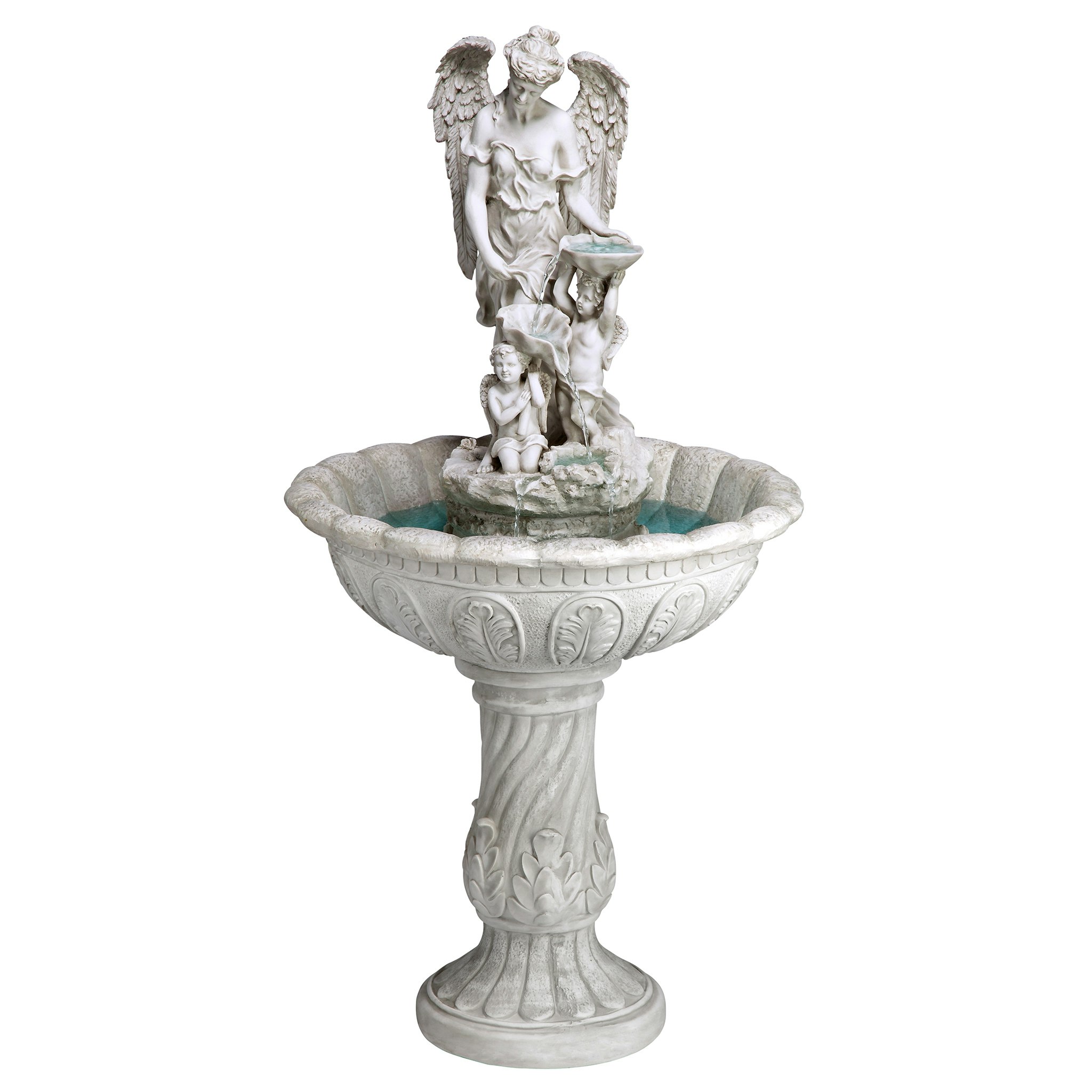 Toscano - Heavenly Moments Angel Sculptural Fountain