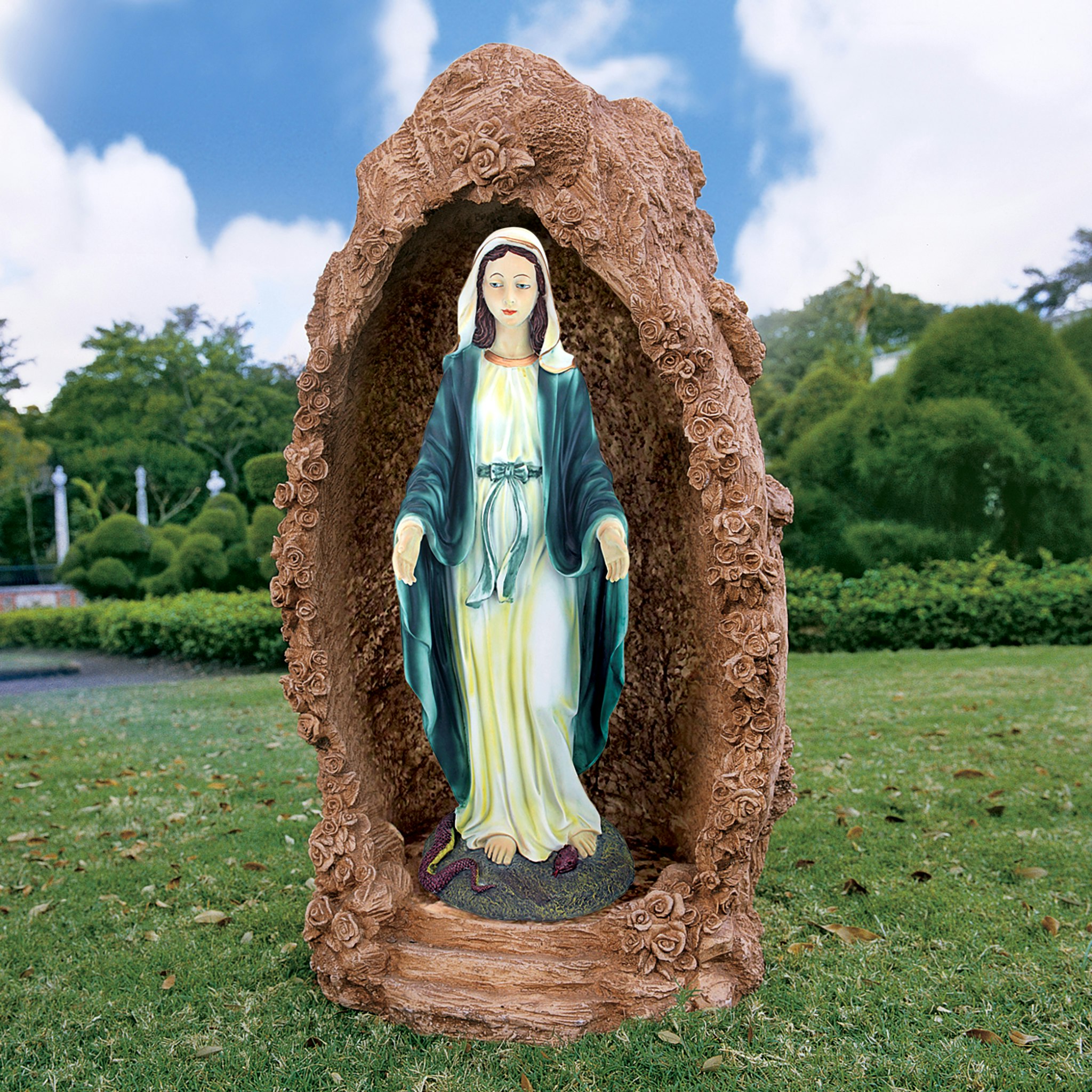 Toscano - Virgin Mary the Blessed Mother Garden Statue